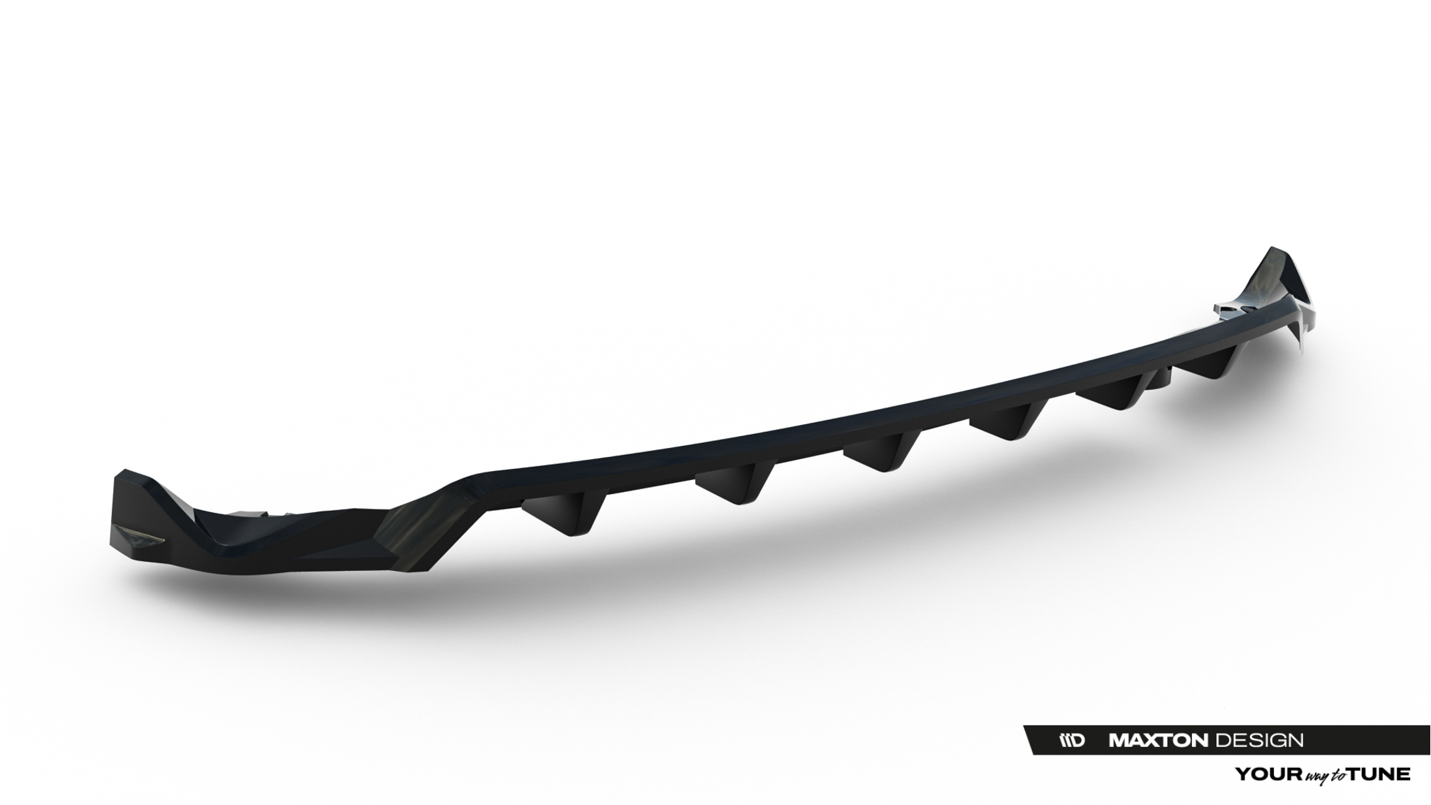 Baksplitter med diffuser MG 3 I 2024 -> | Glossy Black Edition – bilde 5