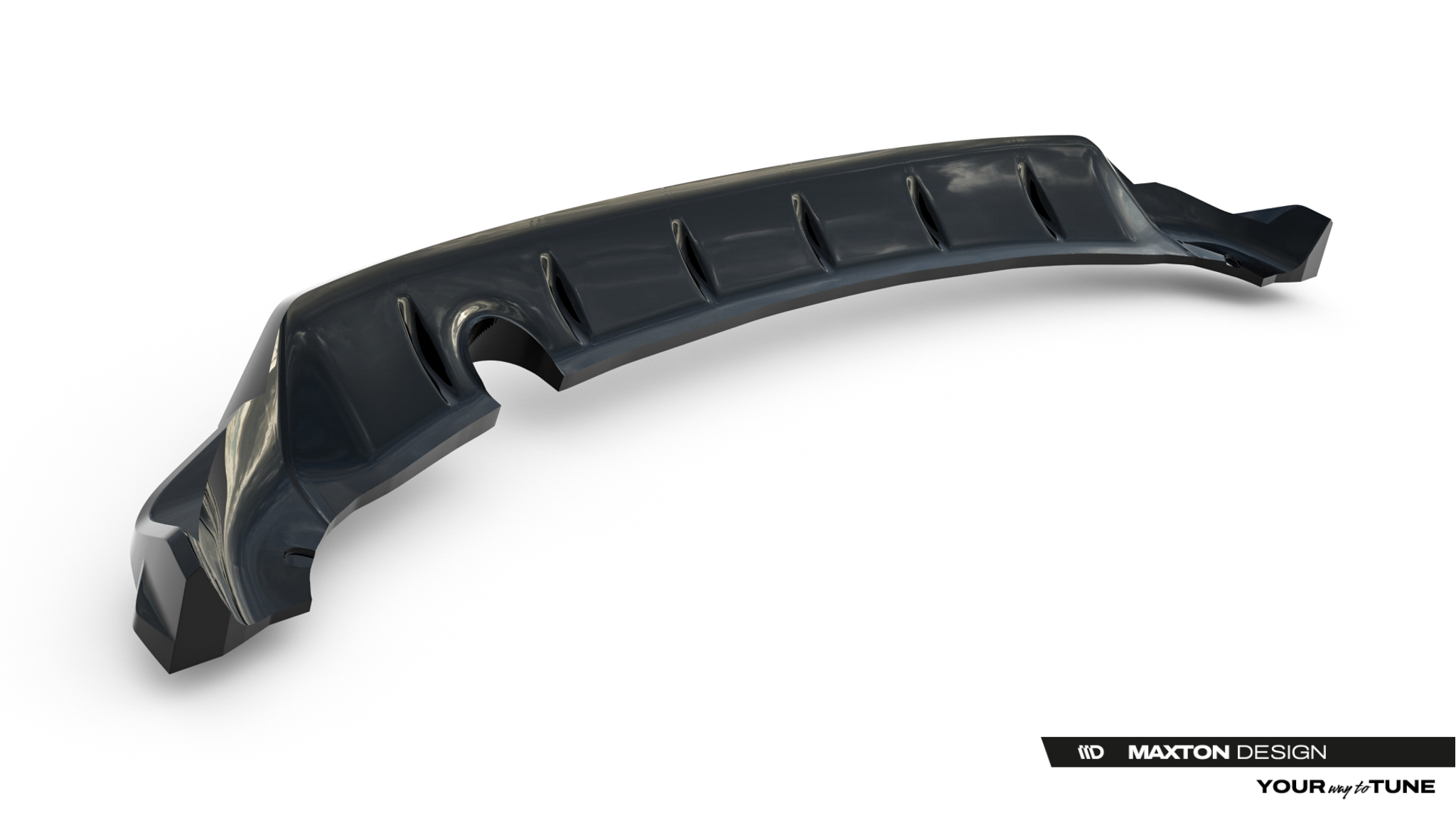 Baksplitter med diffuser MG 3 I 2024 -> | Glossy Black Edition – bilde 6