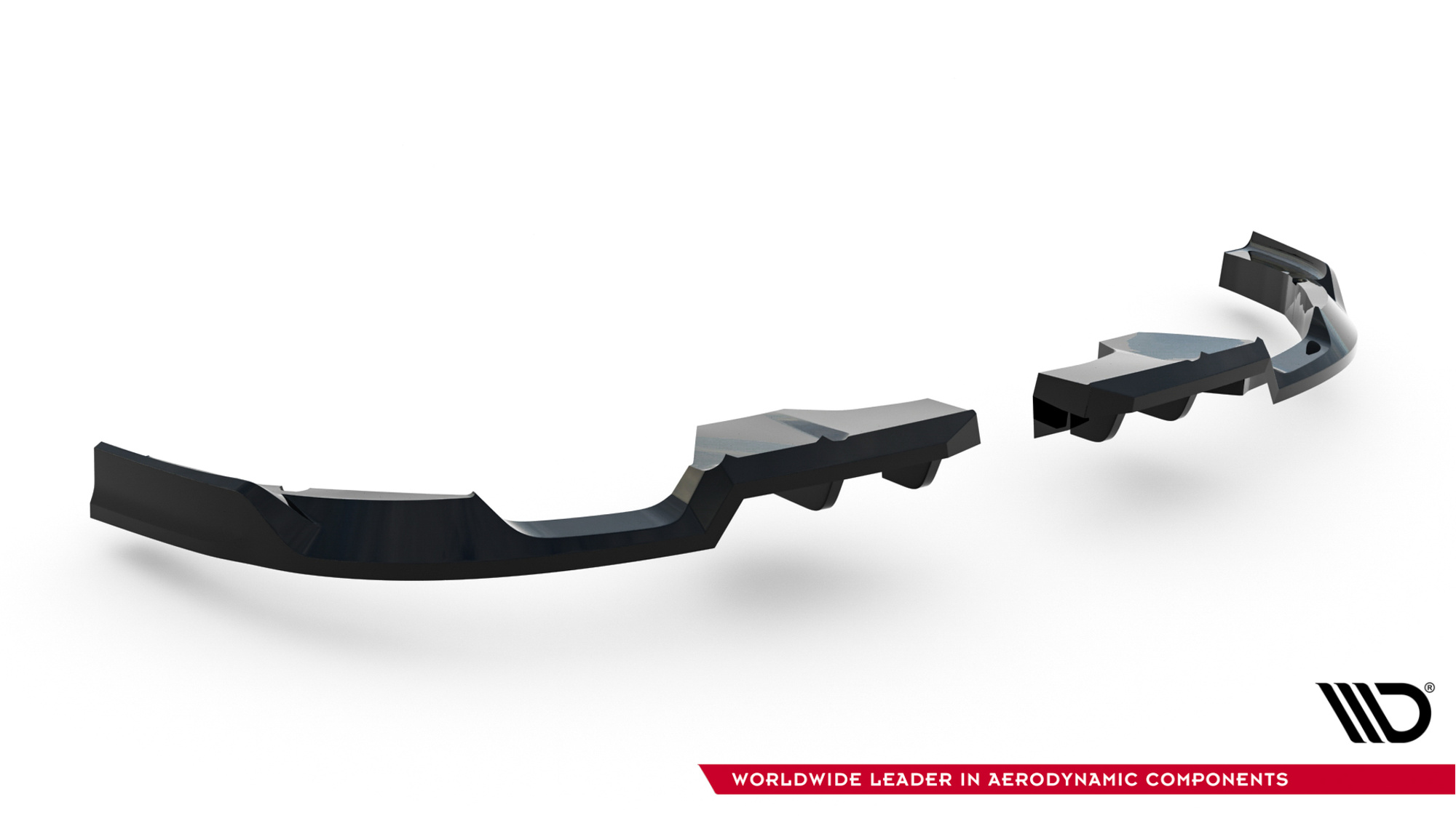 Baksplitter med diffuser Mini Countryman JCW (U25) 2023 -> | Glossy Black Edition – bilde 6