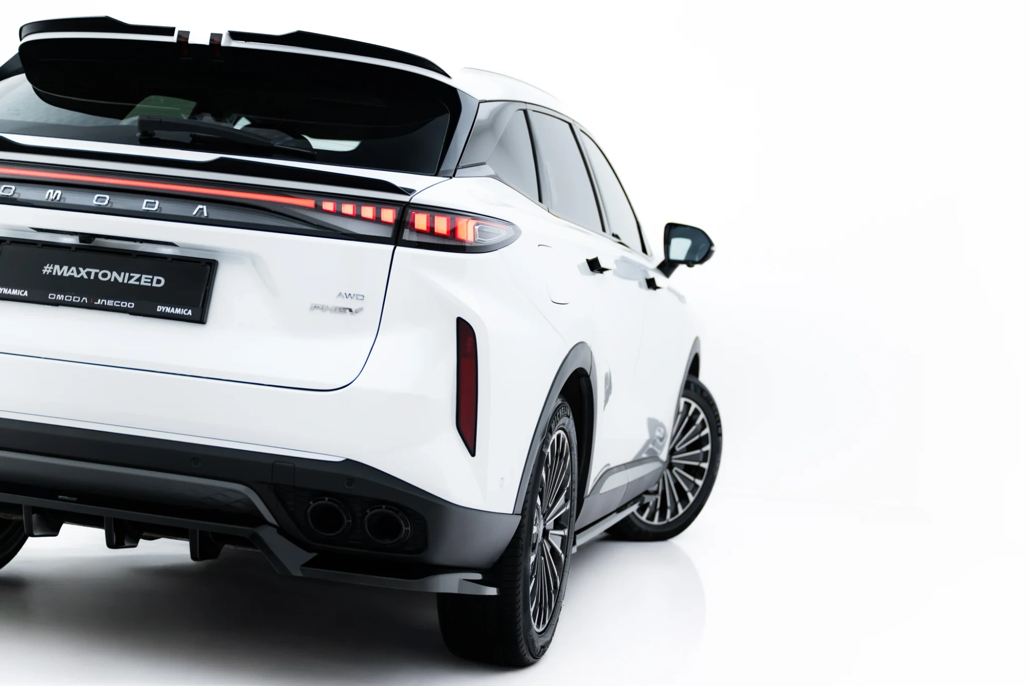 Baksplitter med diffuser Omoda 9 I 2024 -> | Glossy Black Edition – bilde 3