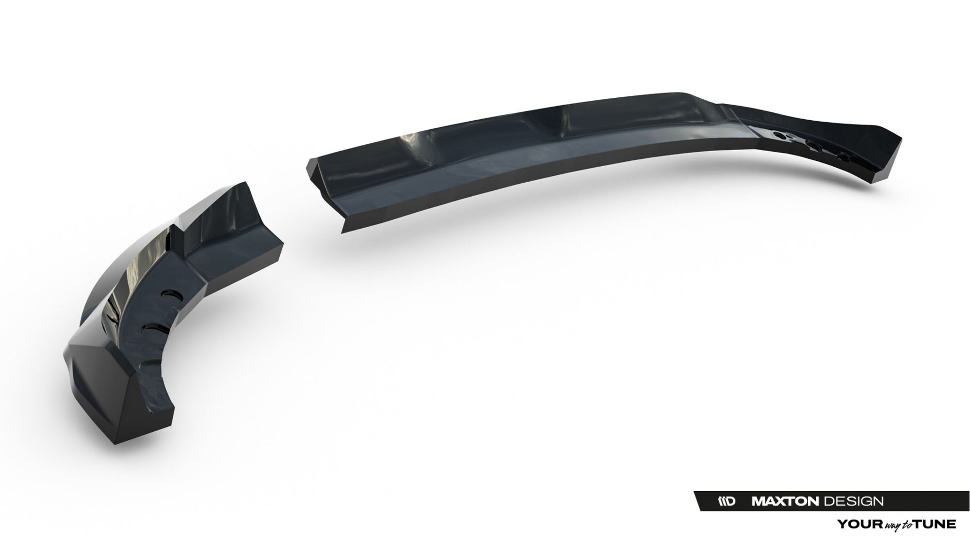 Baksplitter med diffuser Opel Corsa F VI Facelift 2023 -> | Glossy Black Edition – bilde 7
