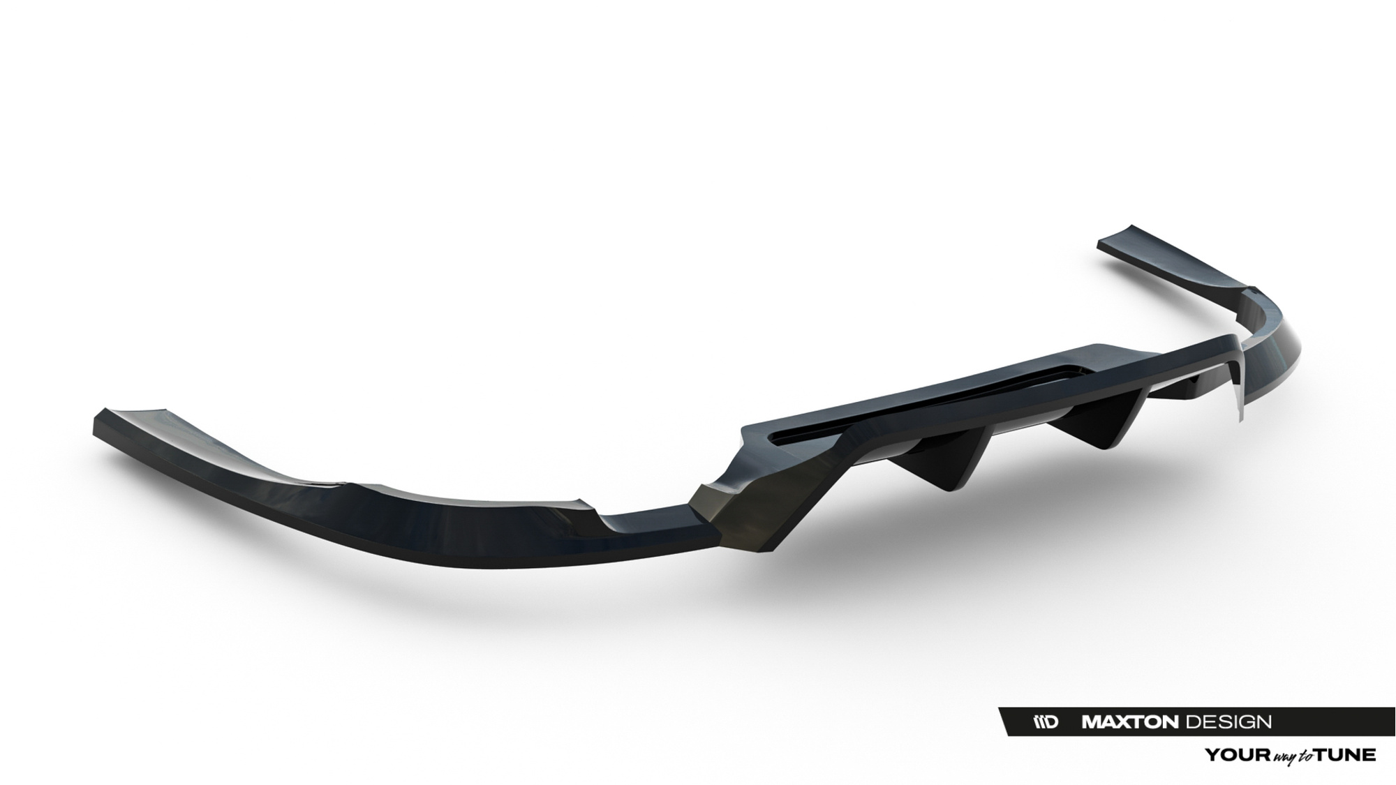 Baksplitter med diffuser Opel Insignia OPC-Line II 2017 - 2020 | Glossy Black Edition – bilde 7