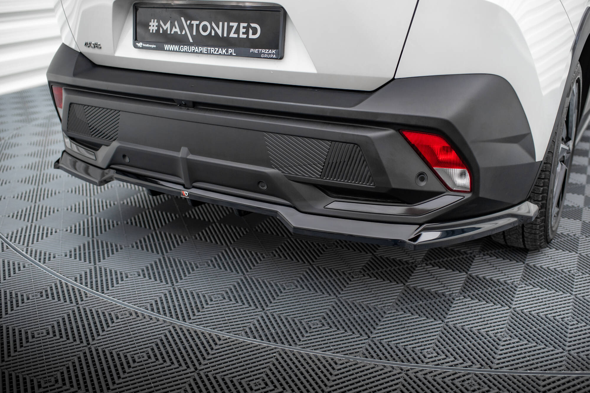 Baksplitter med diffuser Peugeot 408 II 2022 -> | Glossy Black Edition – bilde 2