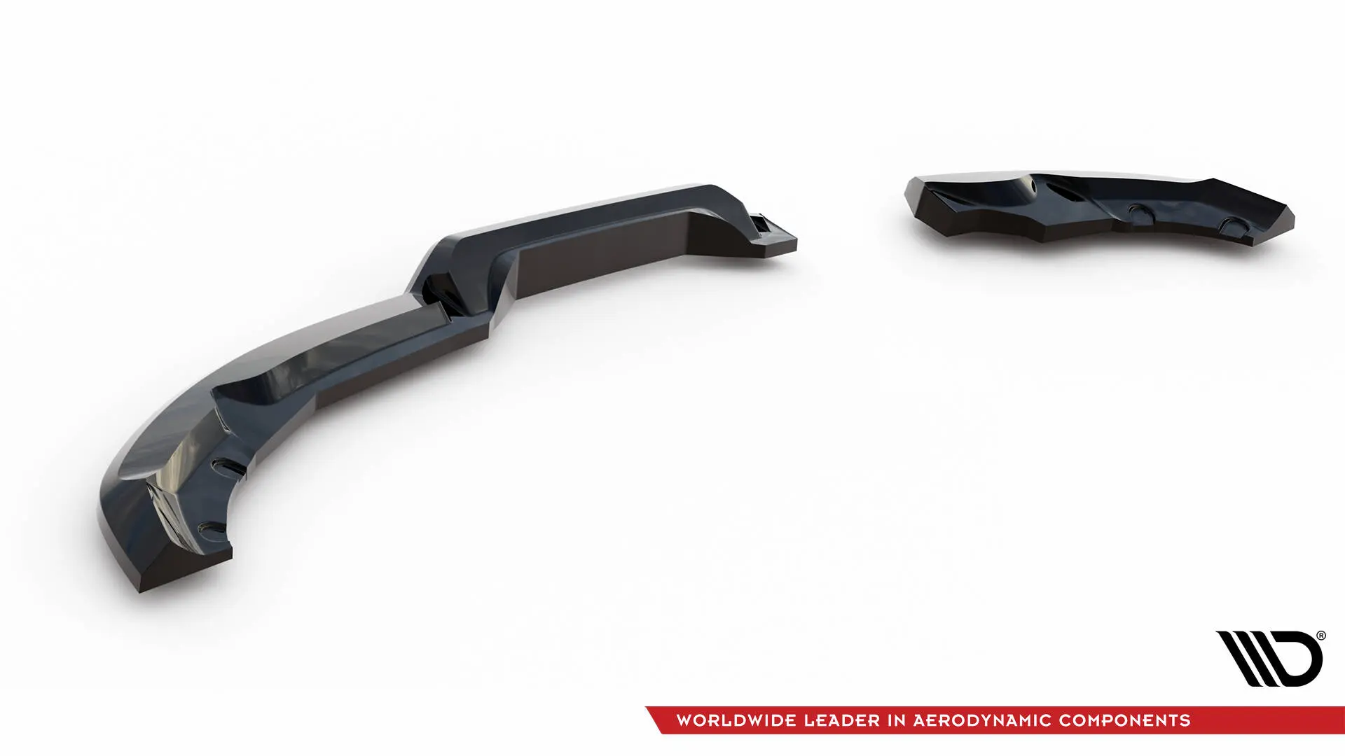 Baksplitter med diffuser Renault Clio R.S. Line 2019 - 2023 | Glossy Black Edition – bilde 6