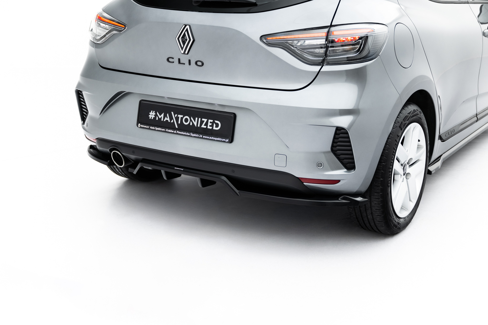 Baksplitter med diffuser Renault Clio V Facelift 2023 -> | Glossy Black Edition – bilde 2