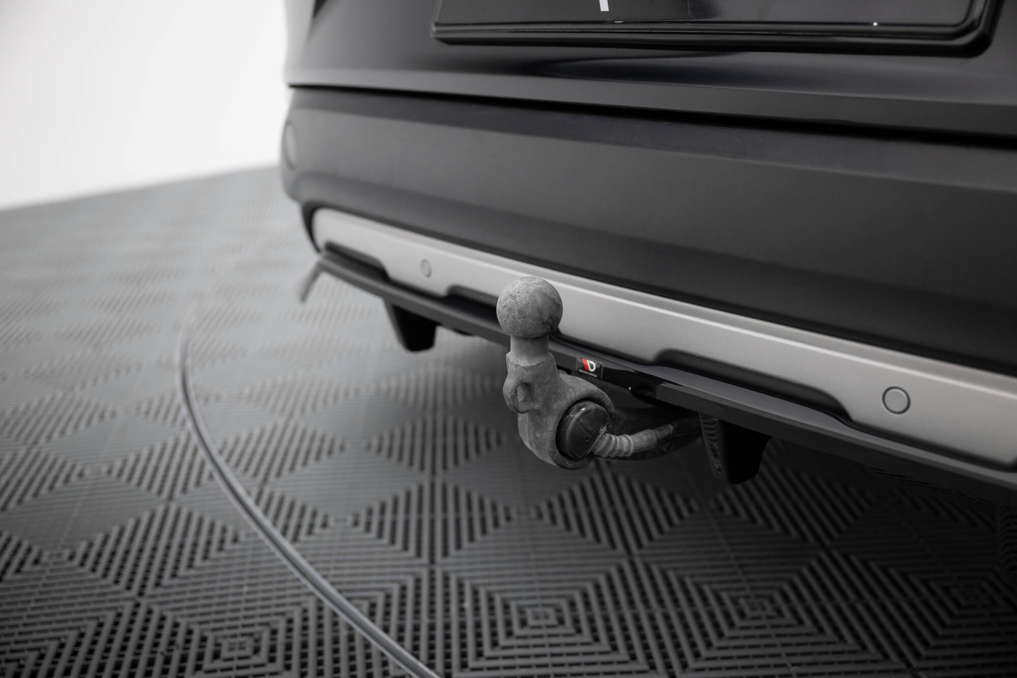 Baksplitter med diffuser Renault Espace V 2014 - 2020 | Glossy Black Edition