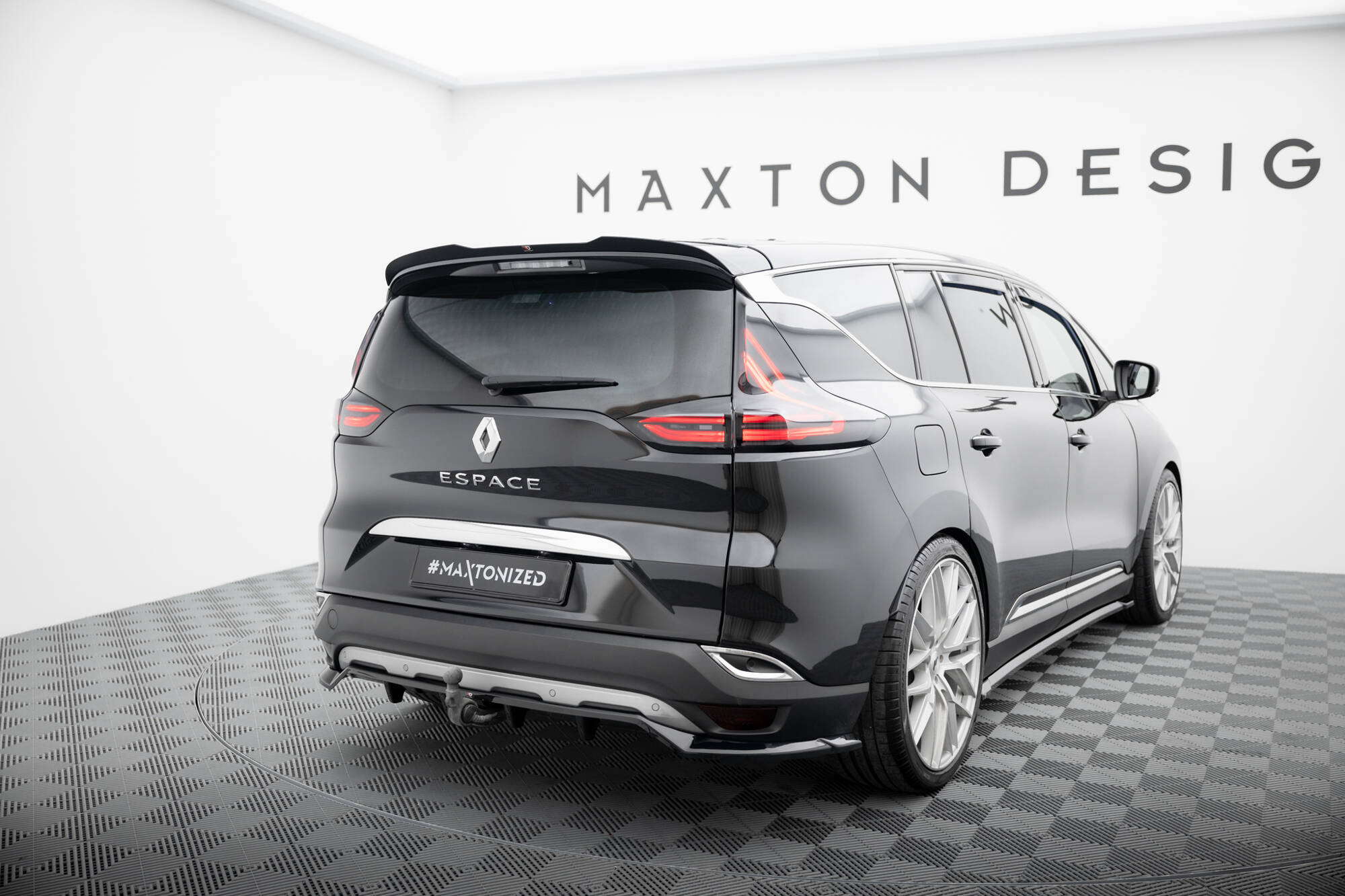 Baksplitter med diffuser Renault Espace V 2014 - 2020 | Glossy Black Edition – bilde 3