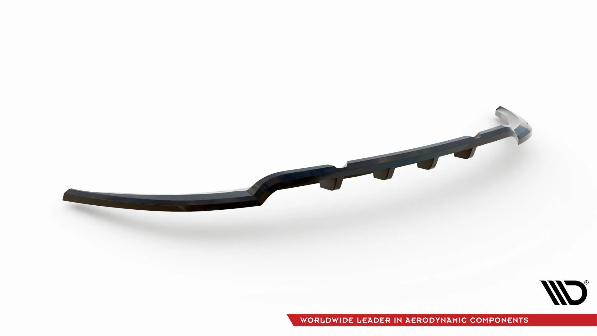 Baksplitter med diffuser Renault Megane GT mk3 facelift 2012 - 2013 | Glossy Black Edition – bilde 5