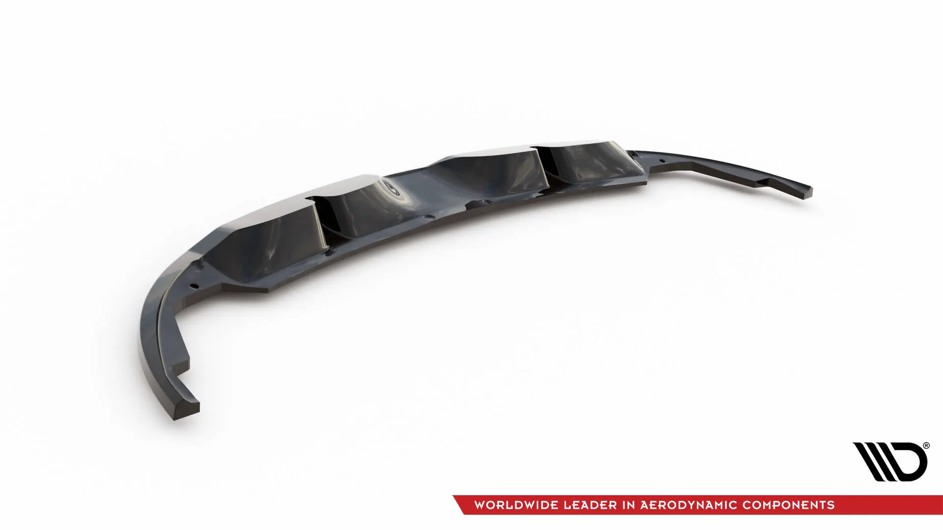 Baksplitter med diffuser Renault Megane III RS 2010 - 2015 | Glossy Black Edition – bilde 9