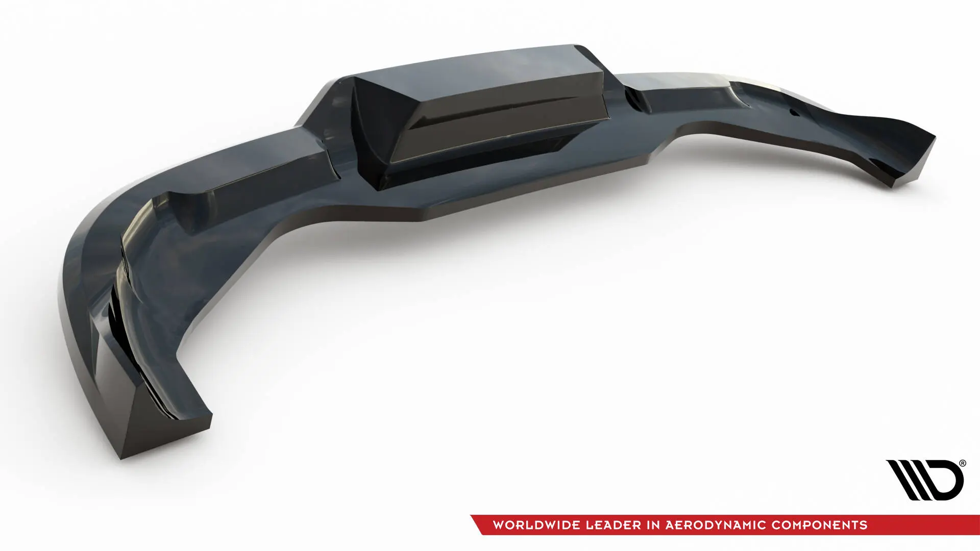 Baksplitter med diffuser Seat Arona mk1 FR 2017 - 2021 | Glossy Black Edition – bilde 6