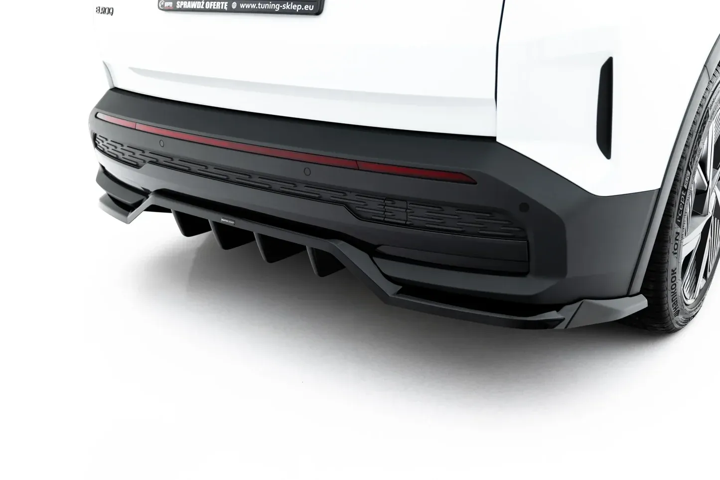Baksplitter med diffuser Skoda Elroq RS I 2025 -> | Glossy Black Edition – bilde 3