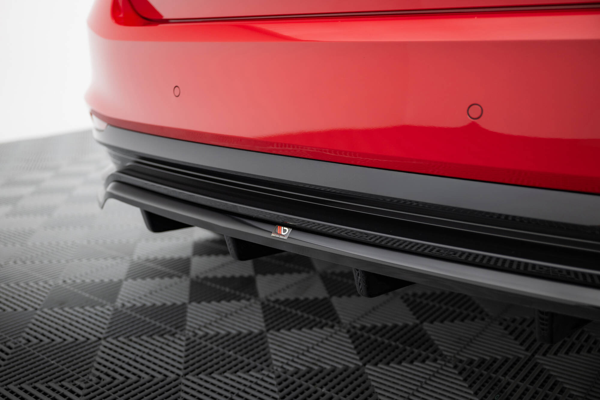 Baksplitter med diffuser Skoda Fabia Monte Carlo IV 2021 ->  | Glossy Black Edition – bilde 3