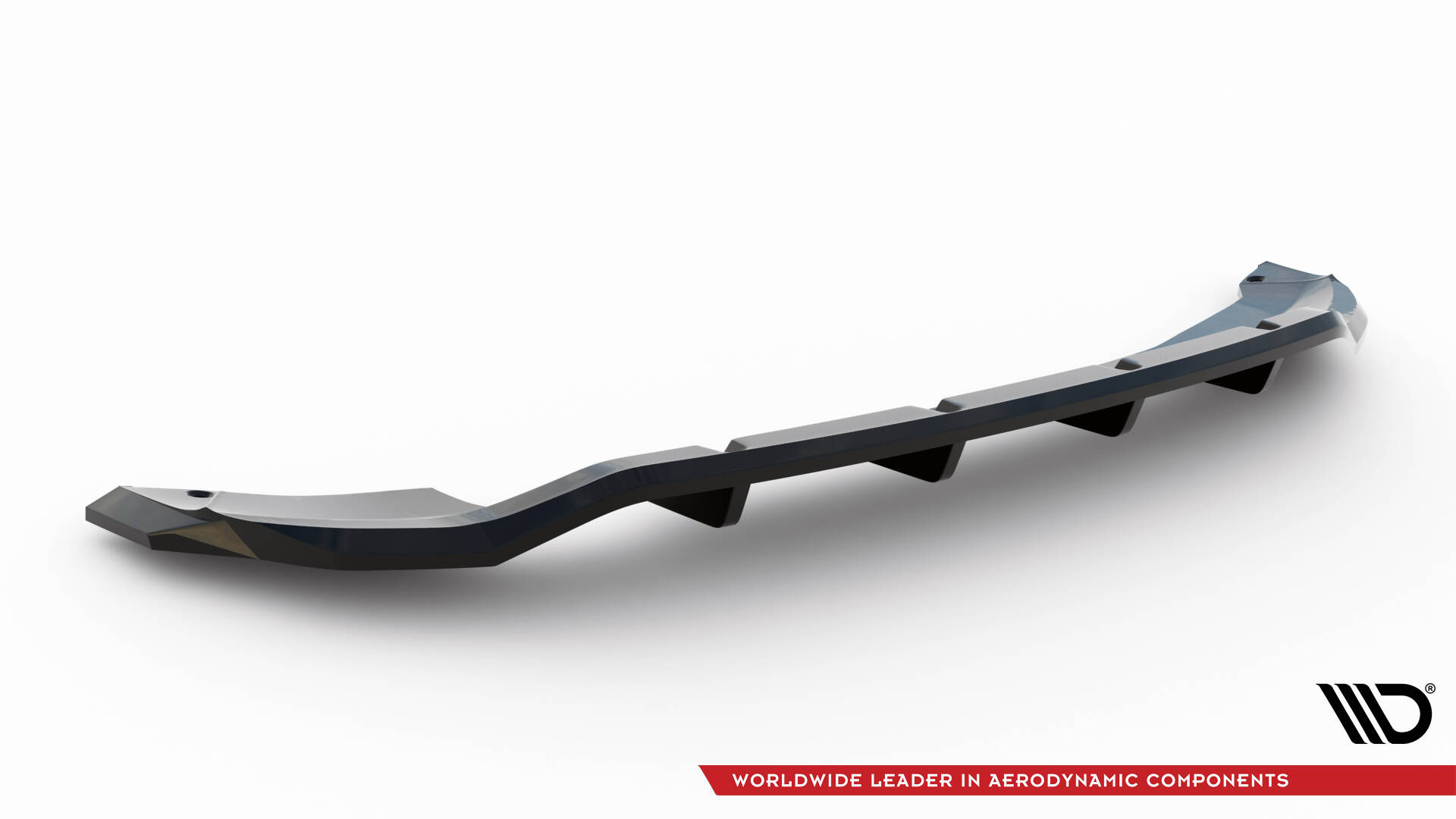 Baksplitter med diffuser Skoda Fabia Monte Carlo IV 2021 ->  | Glossy Black Edition – bilde 4