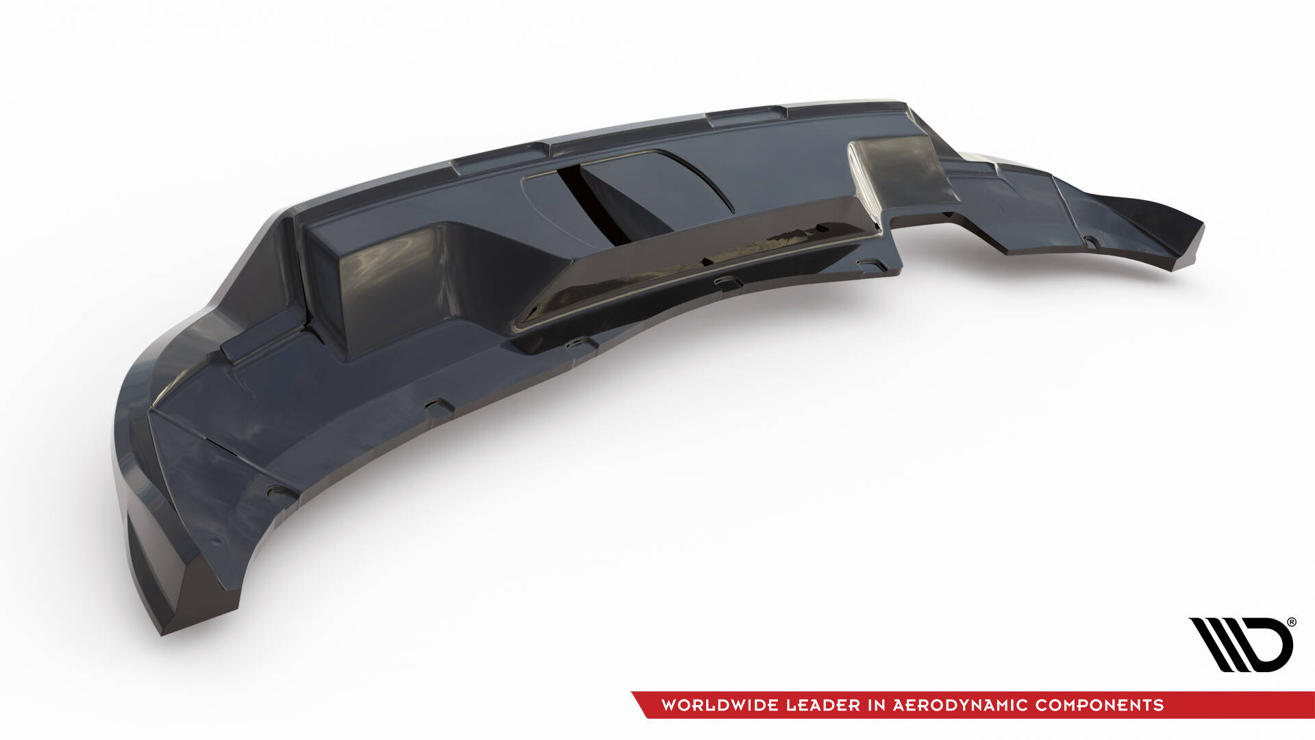 Baksplitter med diffuser Skoda Kamiq Monte Carlo I Facelift 2023 -> | Glossy Black Edition – bilde 5