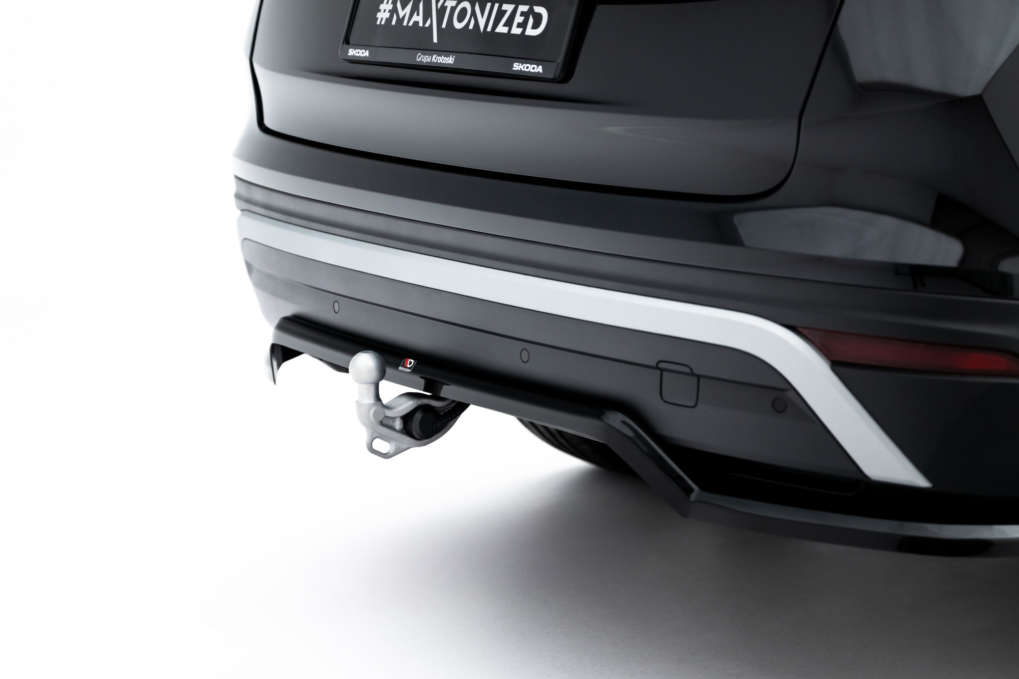 Baksplitter med diffuser Skoda Kodiaq II 2024 -> | Glossy Black Edition – bilde 4