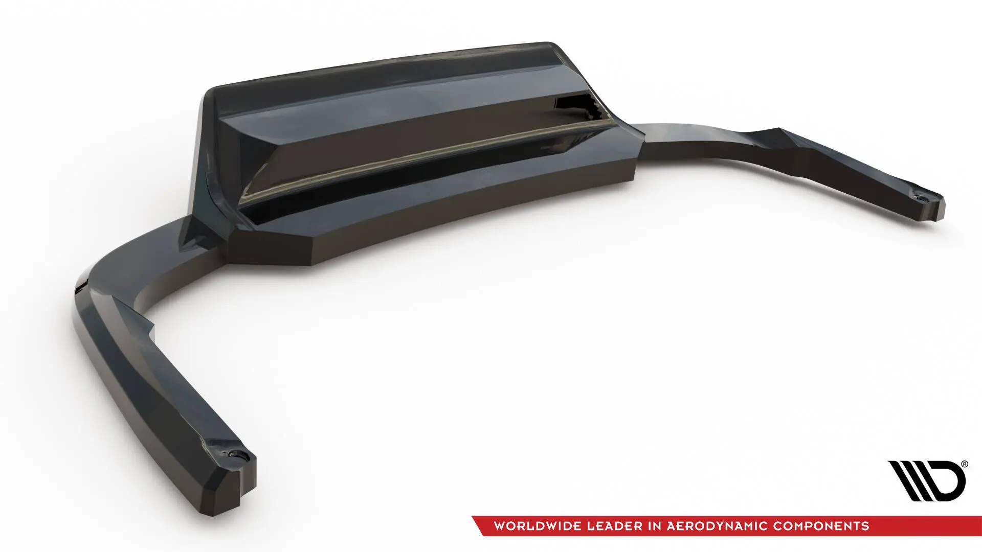 Baksplitter med diffuser Skoda Kodiaq RS facelift 2021 - 2024 | Glossy Black Edition – bilde 8