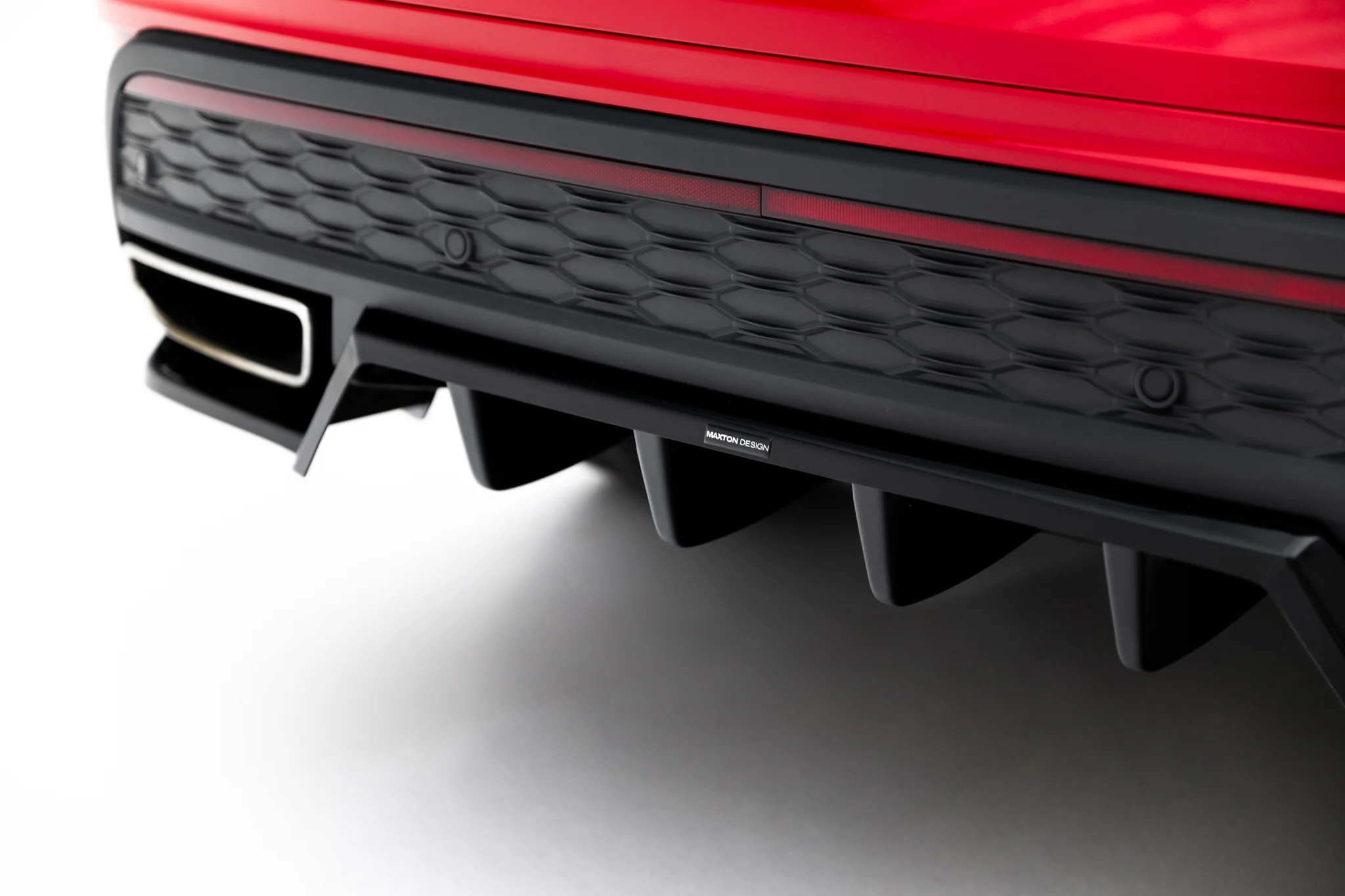 Baksplitter med diffuser Skoda Kodiaq RS II 2024 -> | Glossy Black Edition – bilde 4