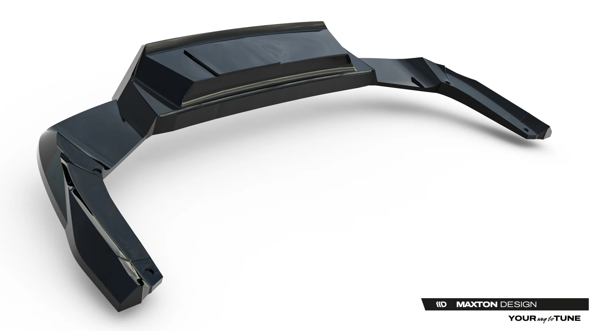 Baksplitter med diffuser Skoda Kodiaq RS II 2024 -> | Glossy Black Edition – bilde 8