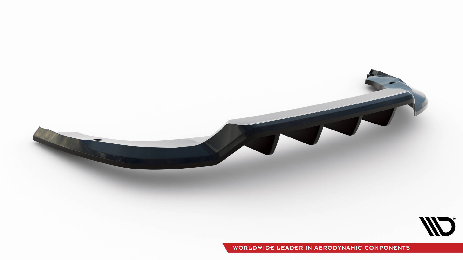 Baksplitter med diffuser Skoda Kodiaq Sportline I 2017 - 2023  | Glossy Black Edition – bilde 5