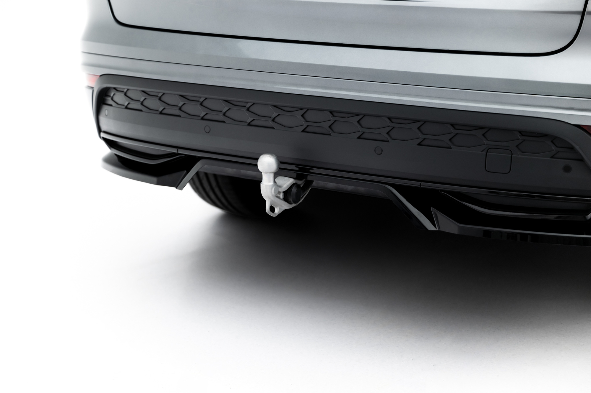 Baksplitter med diffuser Skoda Kodiaq Sportline II 2024 ->   | Glossy Black Edition – bilde 4