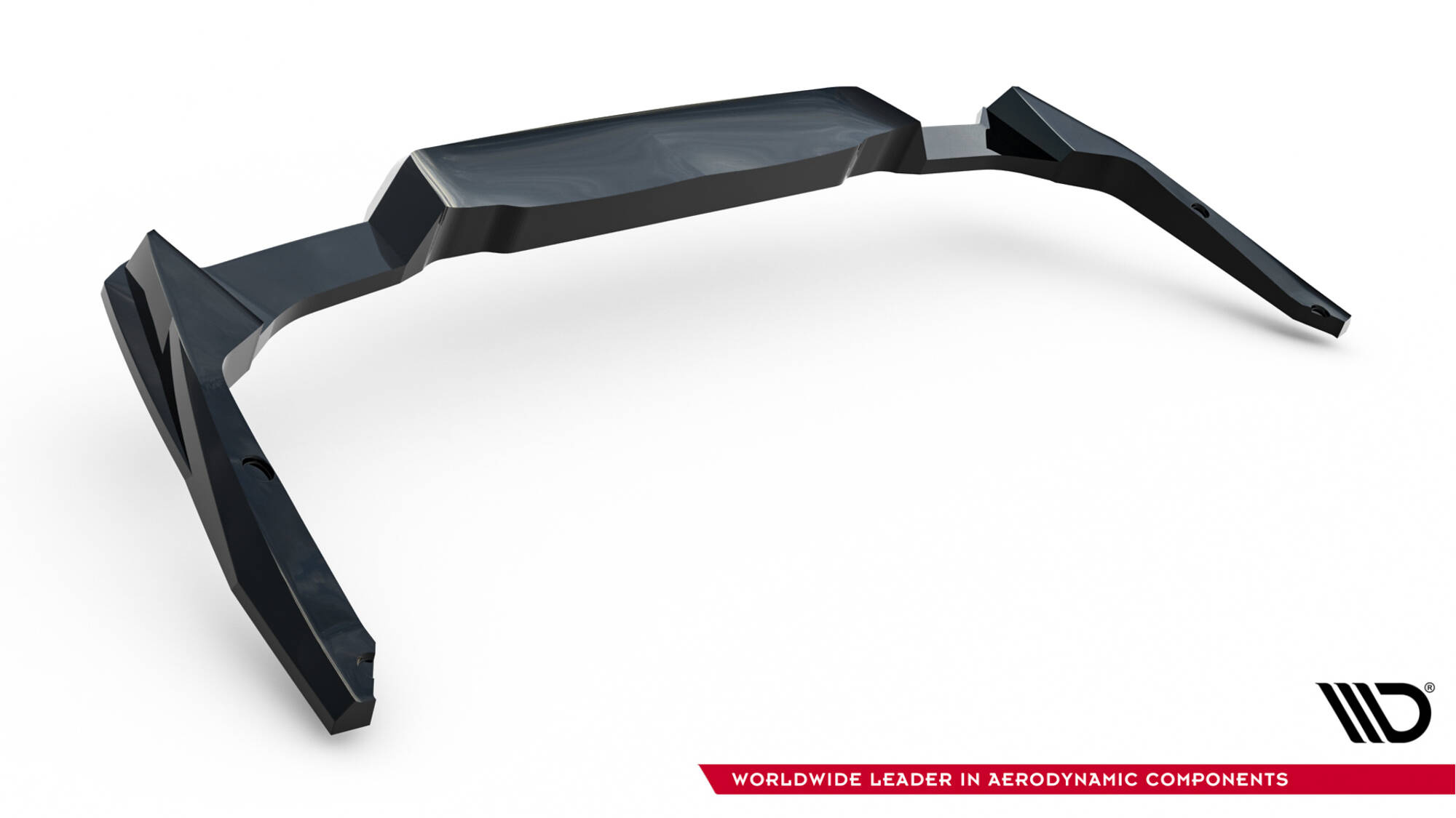 Baksplitter med diffuser Subaru Impreza WRX STI III Facelift 2011 - 2014 | Glossy Black Edition – bilde 6