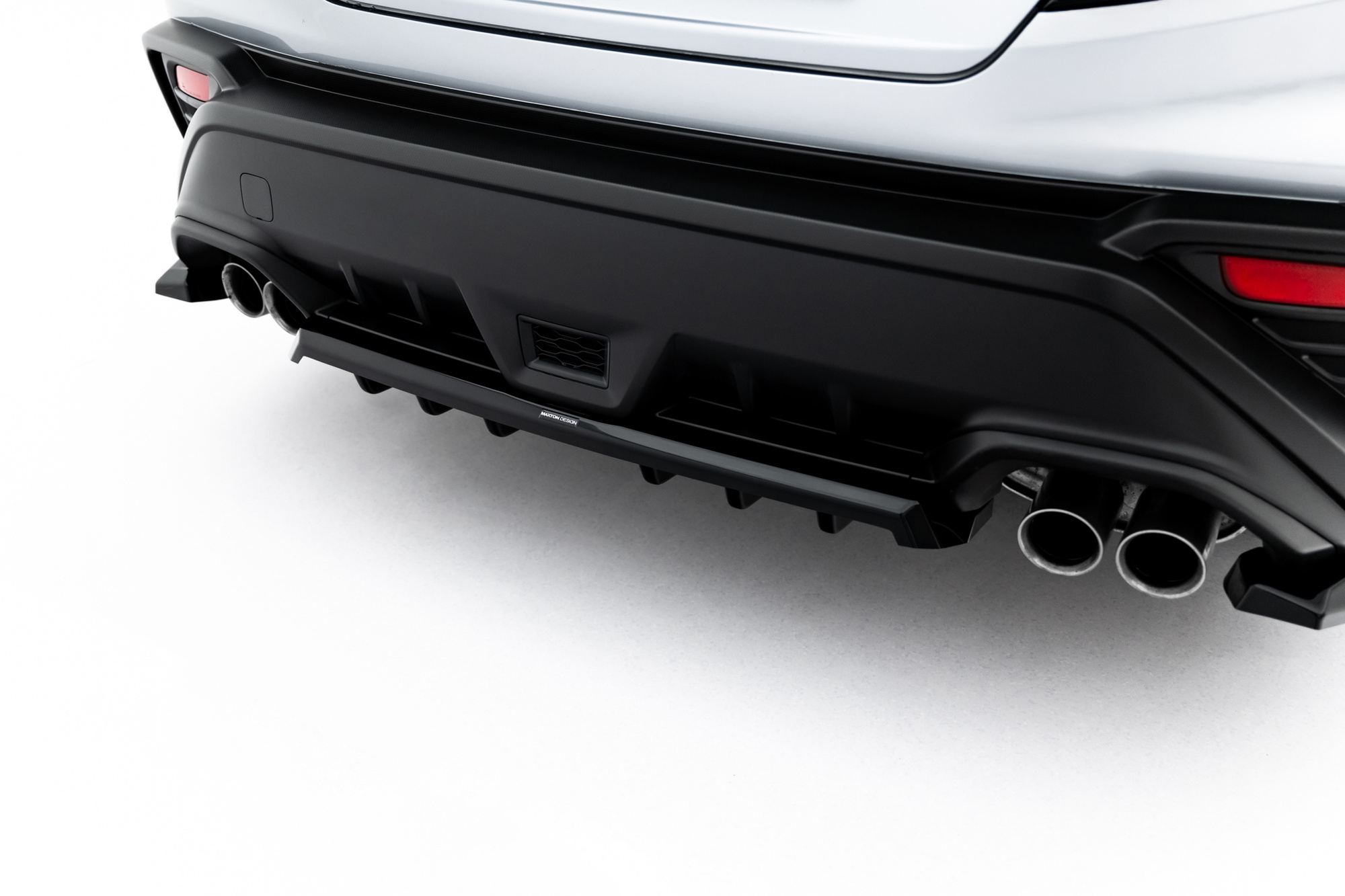 Baksplitter med diffuser Subaru WRX STI II 2021 -> | Glossy Black Edition – bilde 3