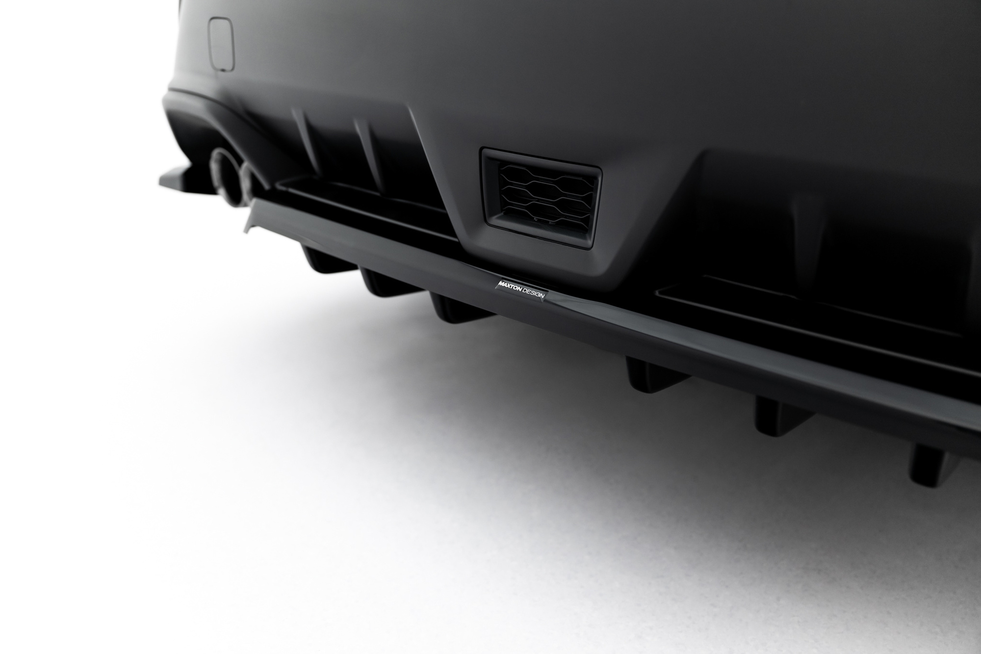 Baksplitter med diffuser Subaru WRX STI II 2021 -> | Glossy Black Edition – bilde 4