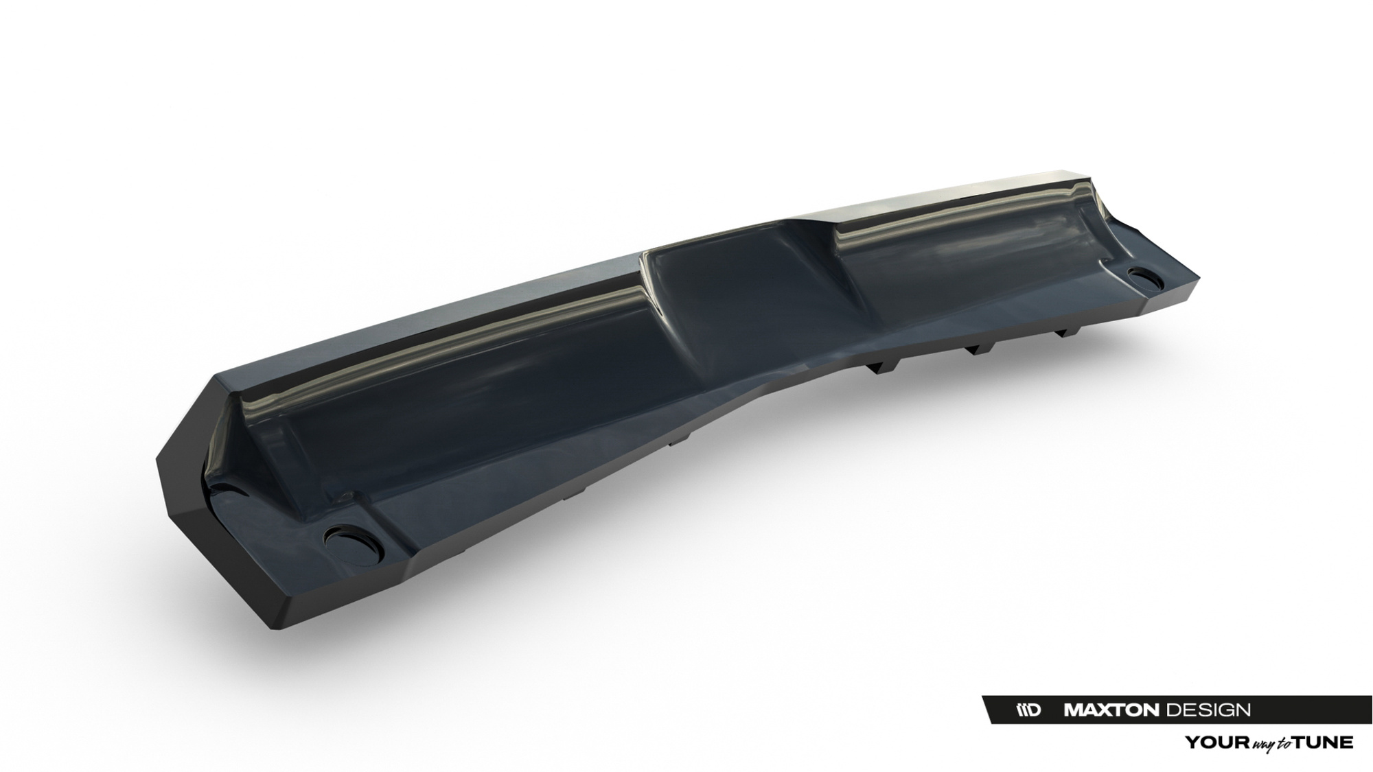 Baksplitter med diffuser Subaru WRX STI II 2021 -> | Glossy Black Edition – bilde 6