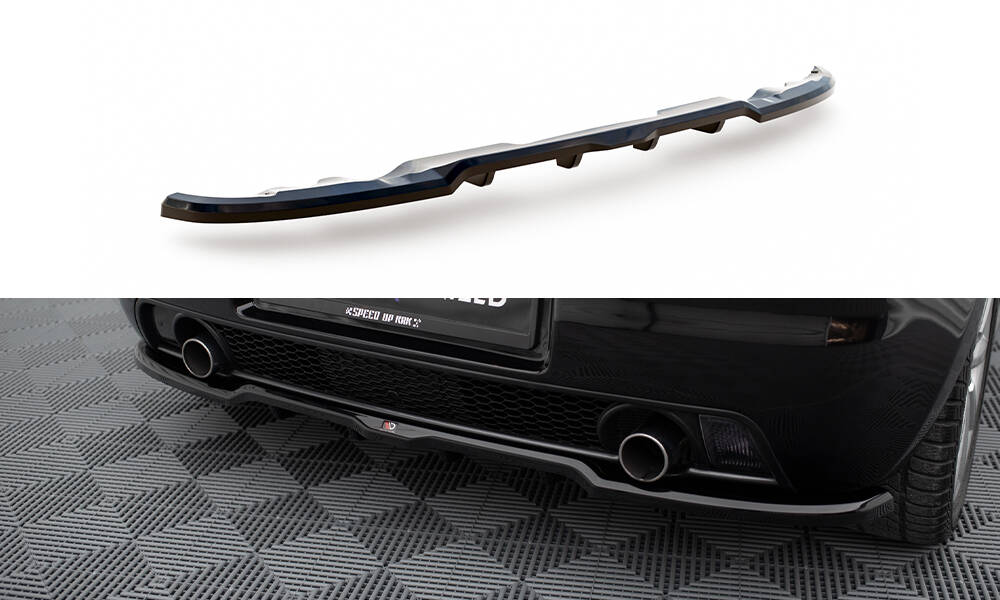 Baksplitter med diffuser Suzuki Swift Sport mk4 2005 - 2010 | Glossy Black Edition Image 2
