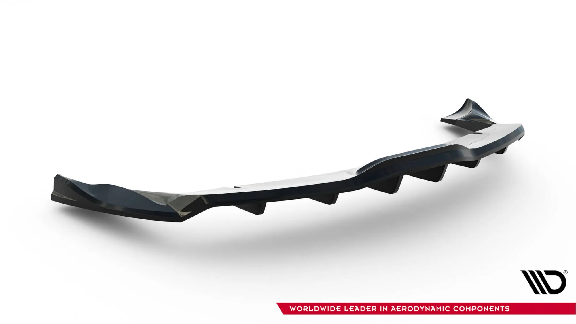 Baksplitter med diffuser Tesla Model X Facelift 2021 -> │ V.2 Black Edition – bilde 9