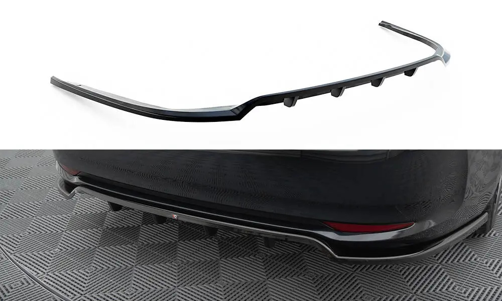 Baksplitter med diffuser Toyota Avensis III (T27) Facelift 2015 - 2018 | Glossy Black Edition – bilde 2