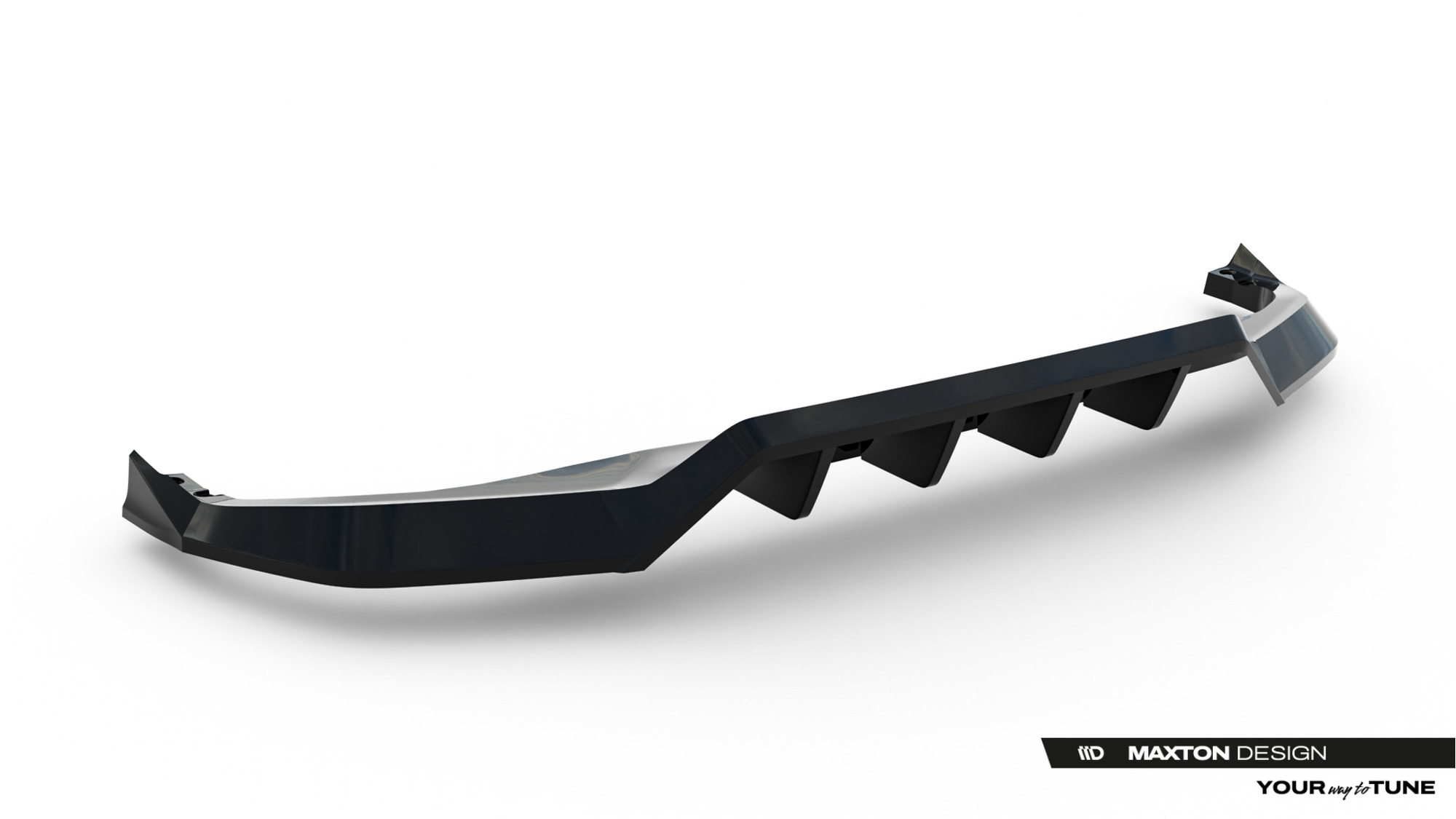 Baksplitter med diffuser Toyota C-HR II 2023 -> | Glossy Black Edition – bilde 5