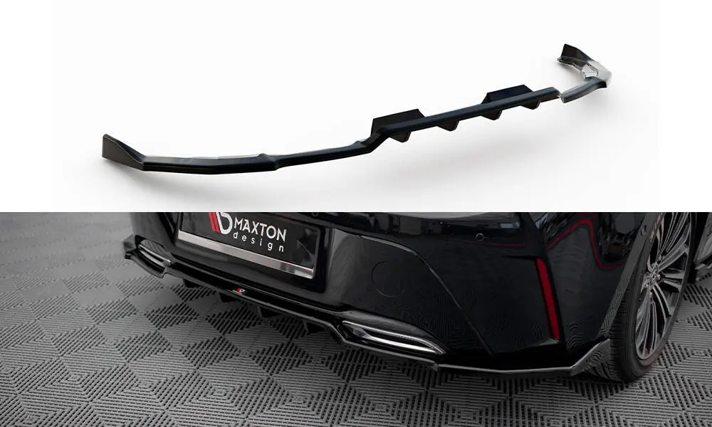 Baksplitter med diffuser Toyota Corolla Hatchback XII 2019 -> | Glossy Black Edition – bilde 2