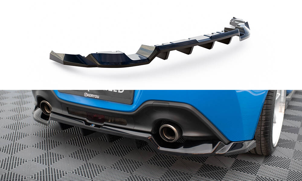 Baksplitter med diffuser Toyota GR86 2021 - > | V.1 Glossy Black Edition – bilde 3