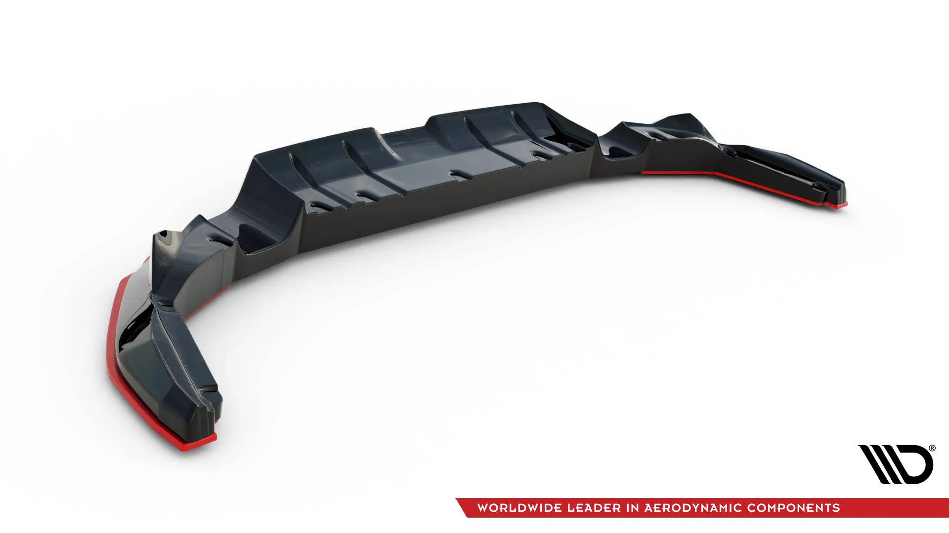 Baksplitter med diffuser Toyota GR86 2021 - > | V.2 Glossy Black + Red Edition – bilde 8