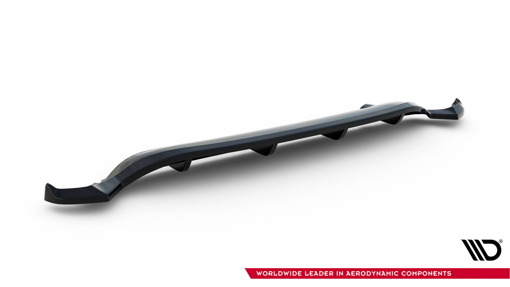Baksplitter med diffuser Toyota IQ 2008 - 2015 | Glossy Black Edition – bilde 3