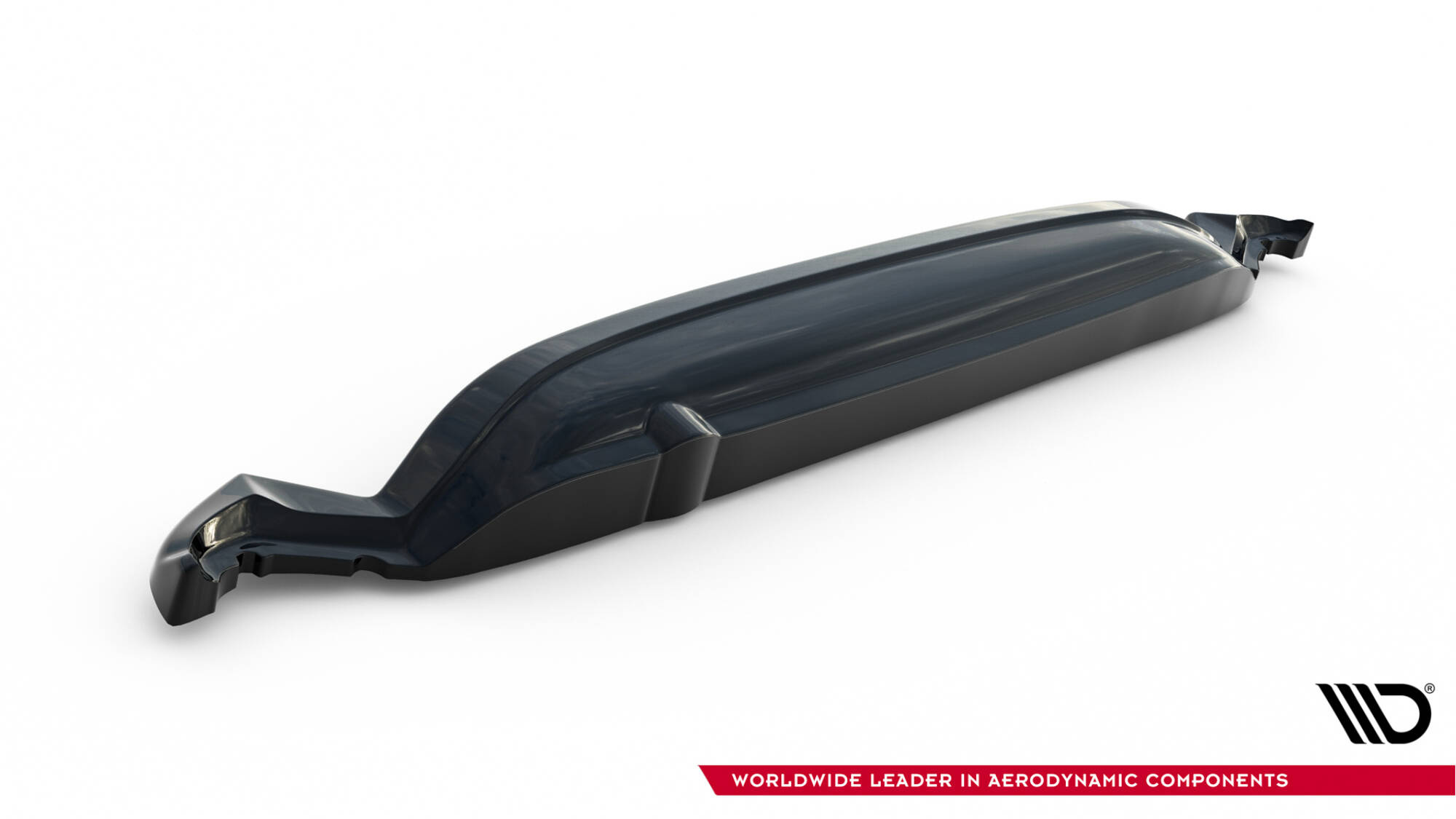 Baksplitter med diffuser Toyota IQ 2008 - 2015 | Glossy Black Edition – bilde 4