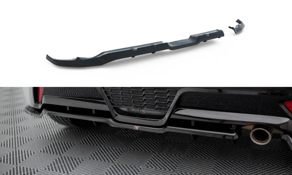 Baksplitter med diffuser Toyota Yaris GR Sport IV 2020 - > | Glossy Black Edition – bilde 2