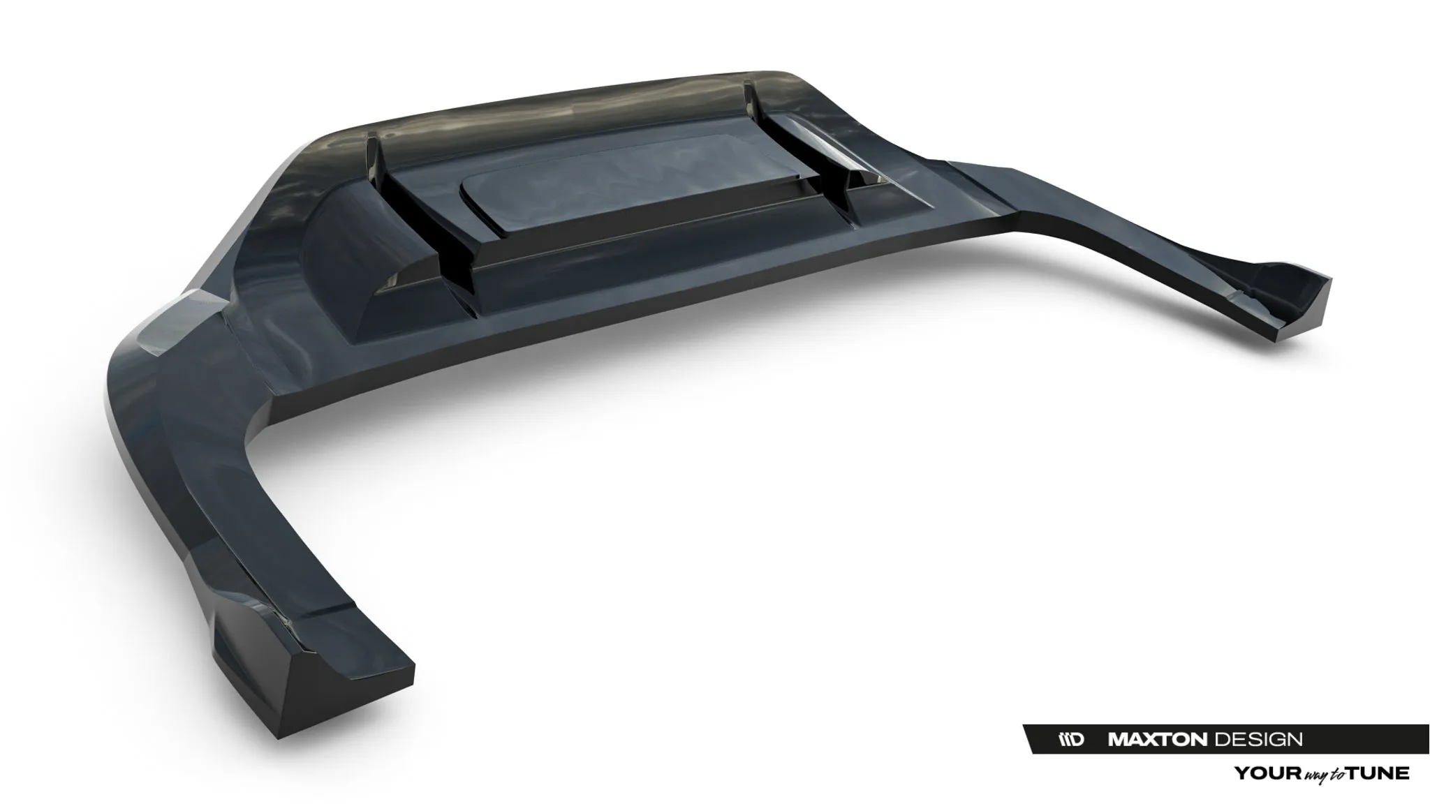 Baksplitter med diffuser Volkswagen Tayron R-Line I 2024 -> | Glossy Black Edition – bilde 8