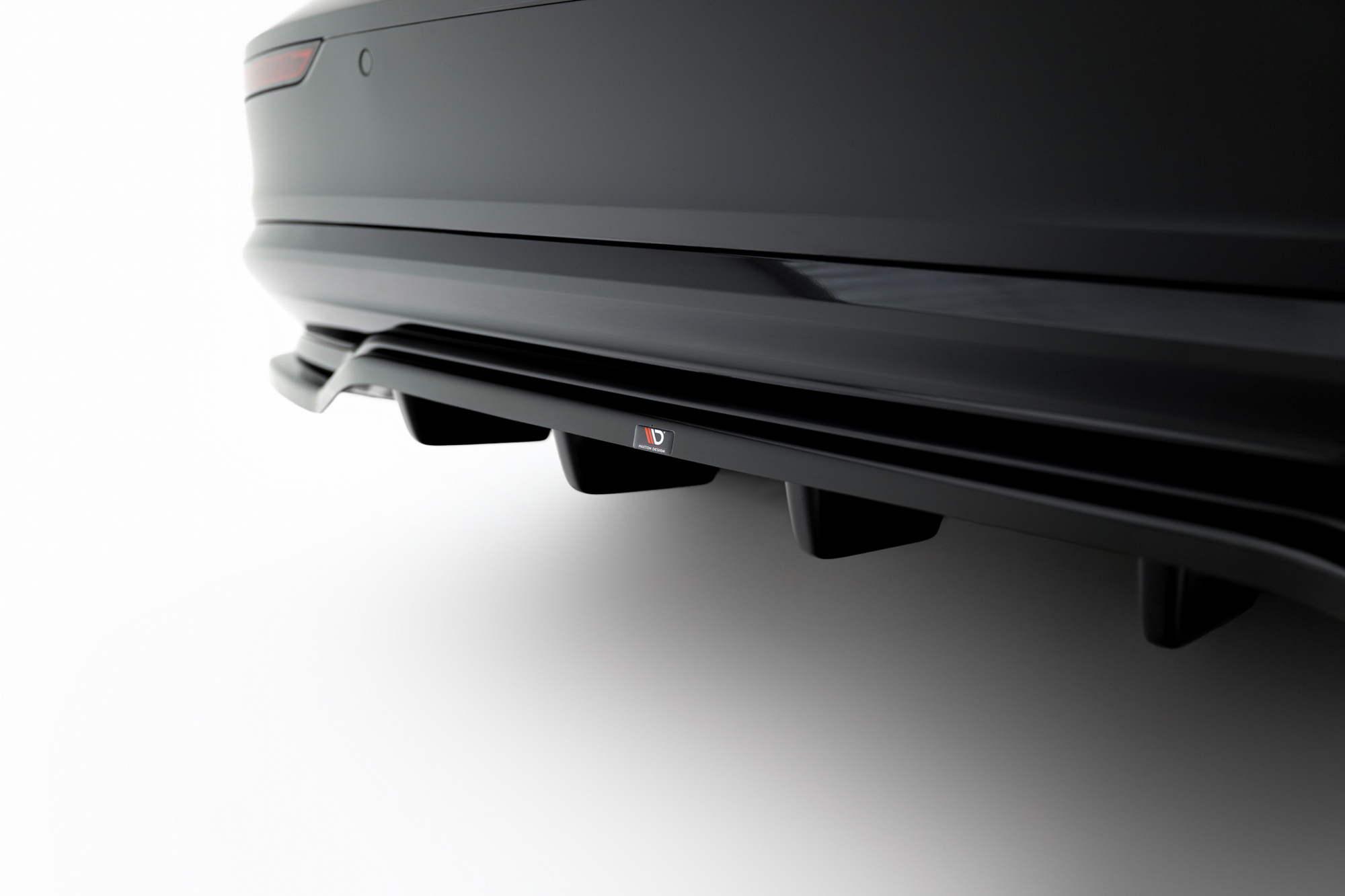 Baksplitter med diffuser Volvo (S60/V60) III 2022 -> | Glossy Black Edition – bilde 3