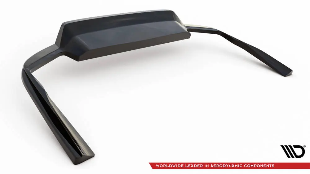 Baksplitter med diffuser  Volvo V90 / S90 R-Design II 2016 - 2020 | Glossy Black Edition – bilde 6