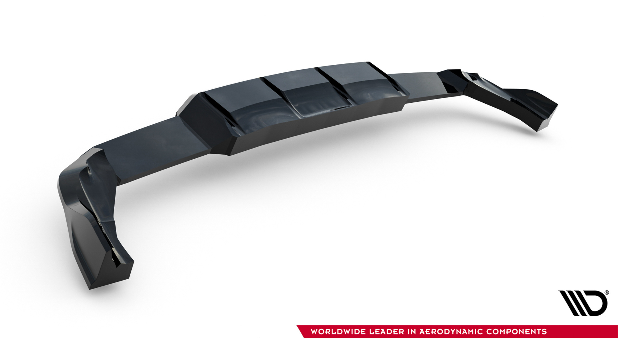 Baksplitter med diffuser VW Golf R VIII 2020 -> | Glossy Black Edition V1 – bilde 9