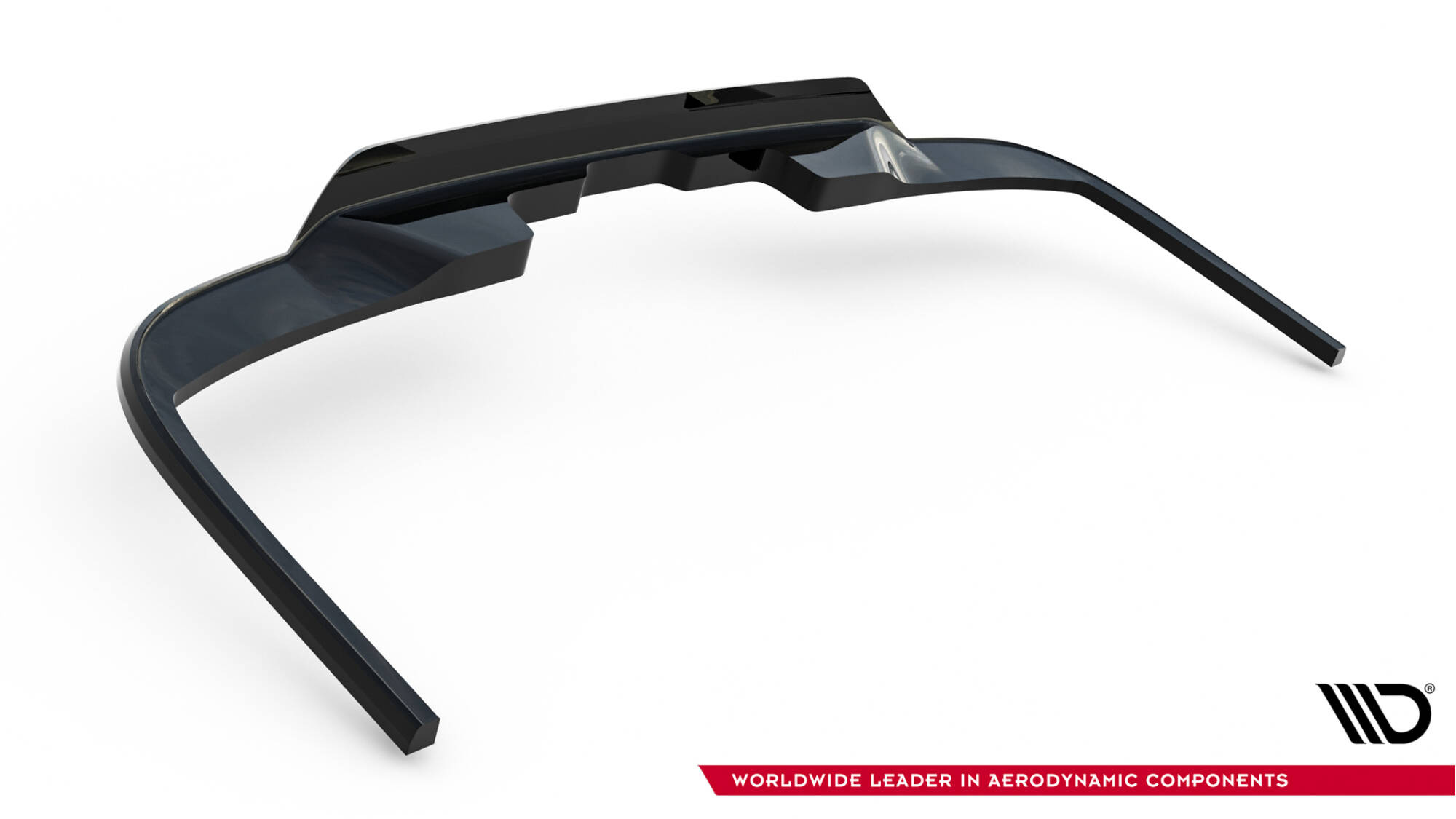 Baksplitter med diffuser VW Multivan Long (T7) 2021 -> | Glossy Black Edition – bilde 6