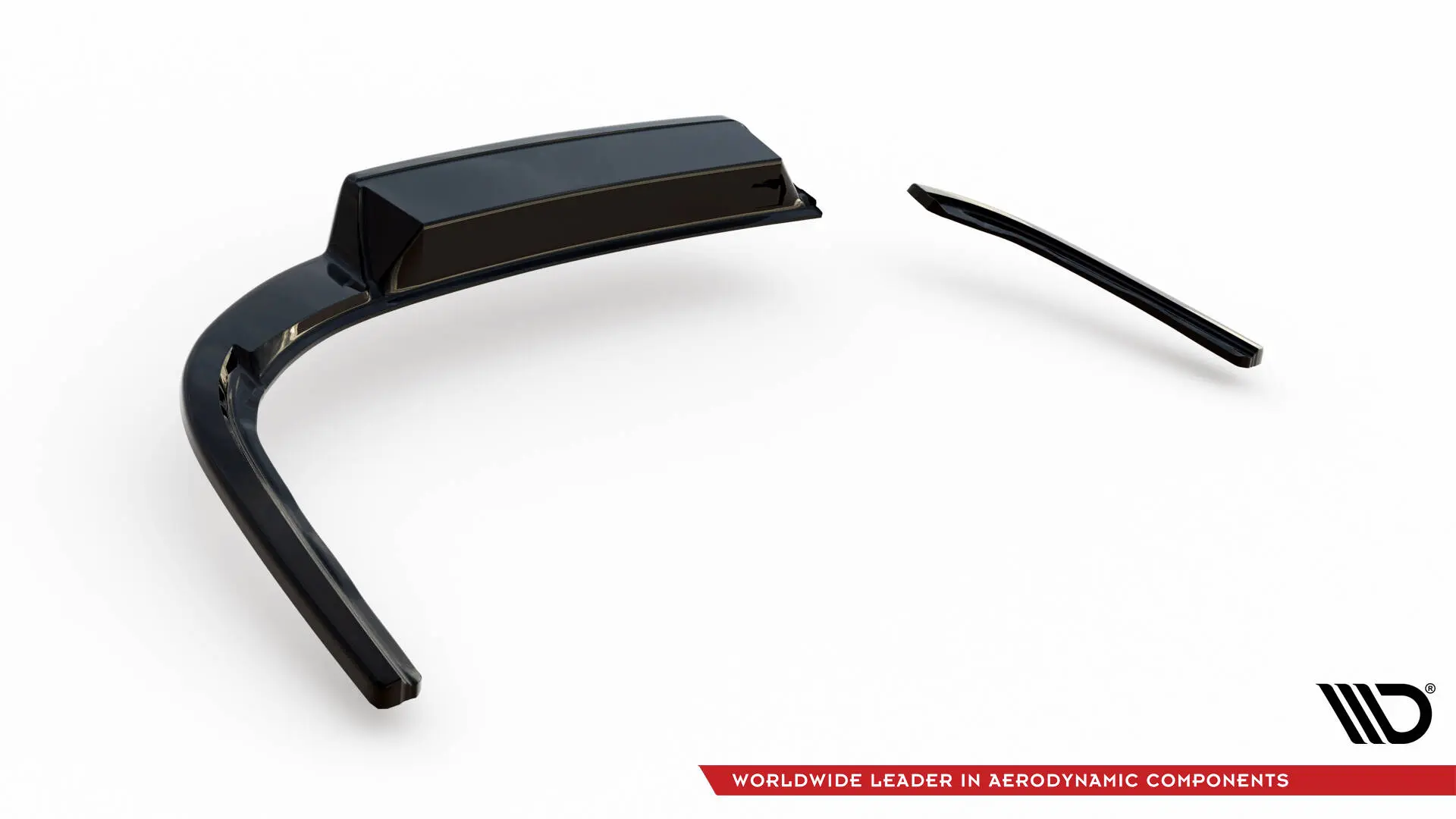 Baksplitter med diffuser VW Passat B8 R-Line 2014 - 2019 | Glossy Black Edition – bilde 7