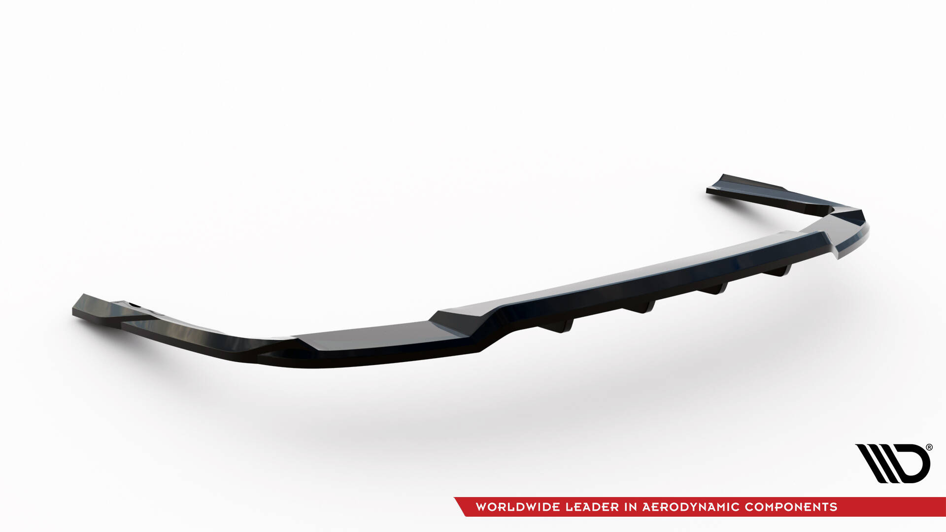 Baksplitter med diffuser VW Passat GT (B8) Facelift 2018 - 2020  | Glossy Black Edition – bilde 5
