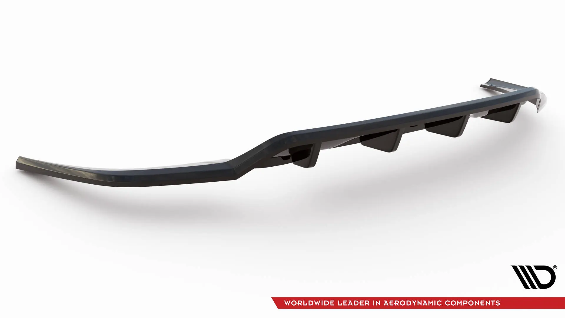 Baksplitter med diffuser VW Taigo R-Line 2021-> | Glossy Black Edition – bilde 5
