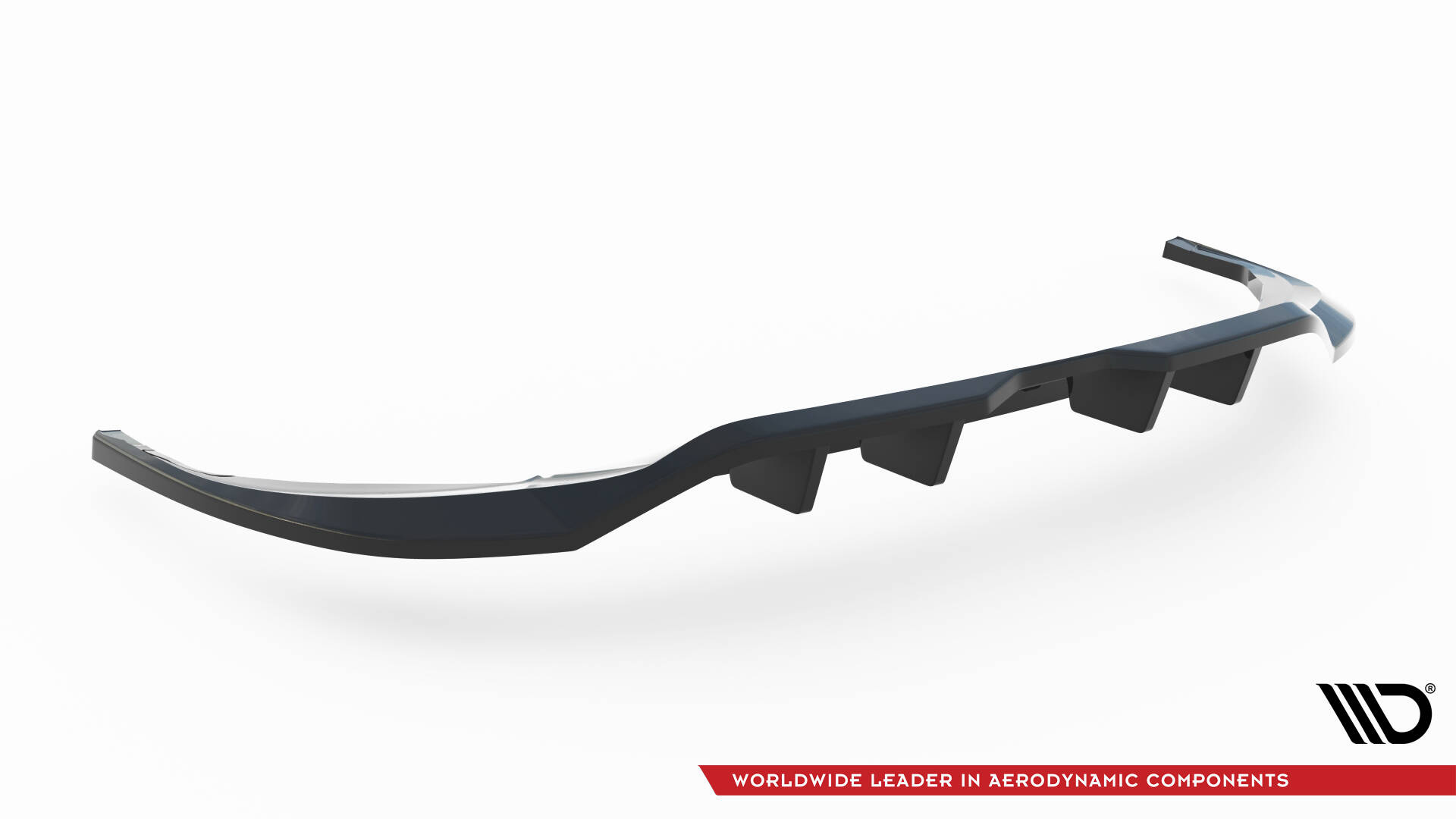 Baksplitter med diffuser VW Tiguan Allspace II Facelift 2021 - 2024 | Glossy Black Edition – bilde 6