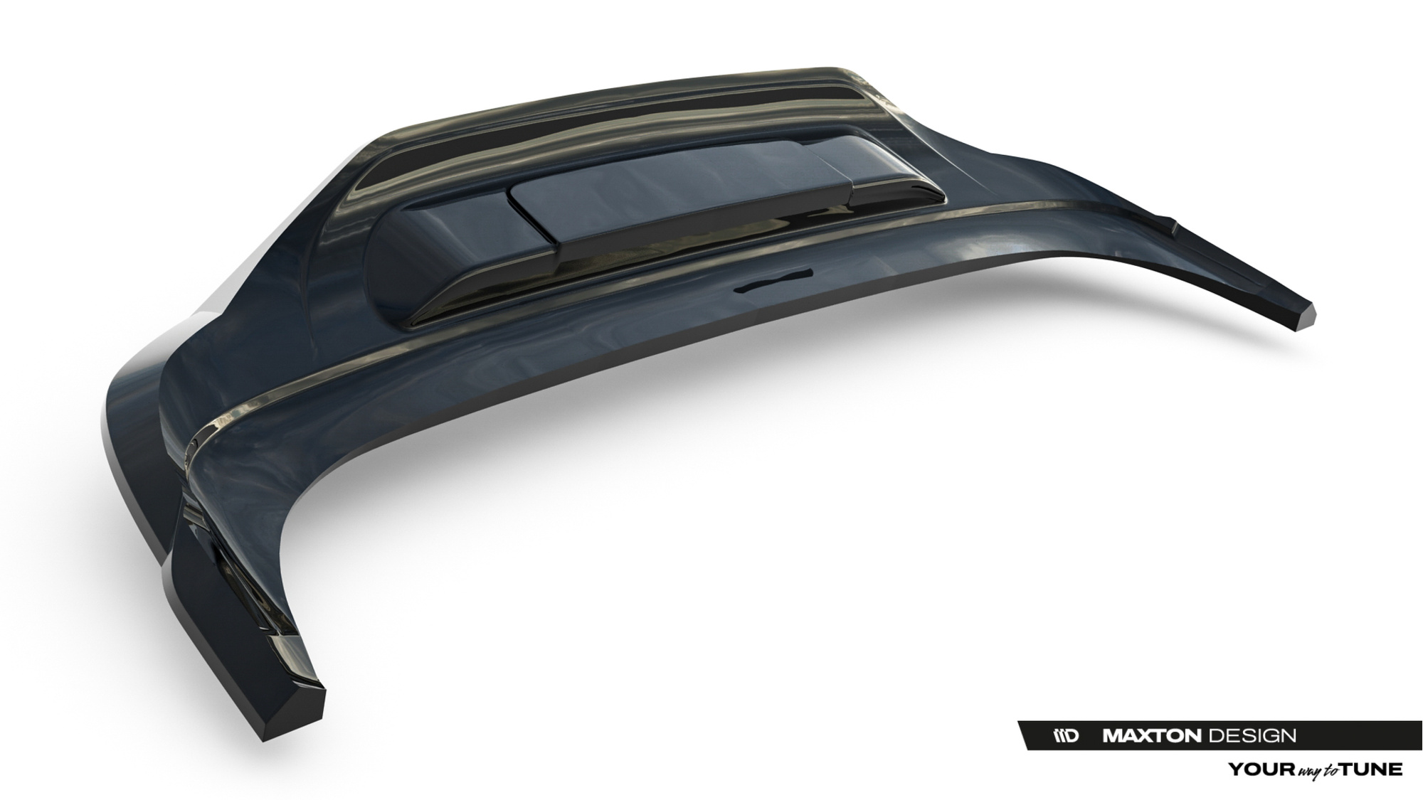 Baksplitter med diffuser VW Tiguan III 2024 -> | Glossy Black Edition – bilde 8