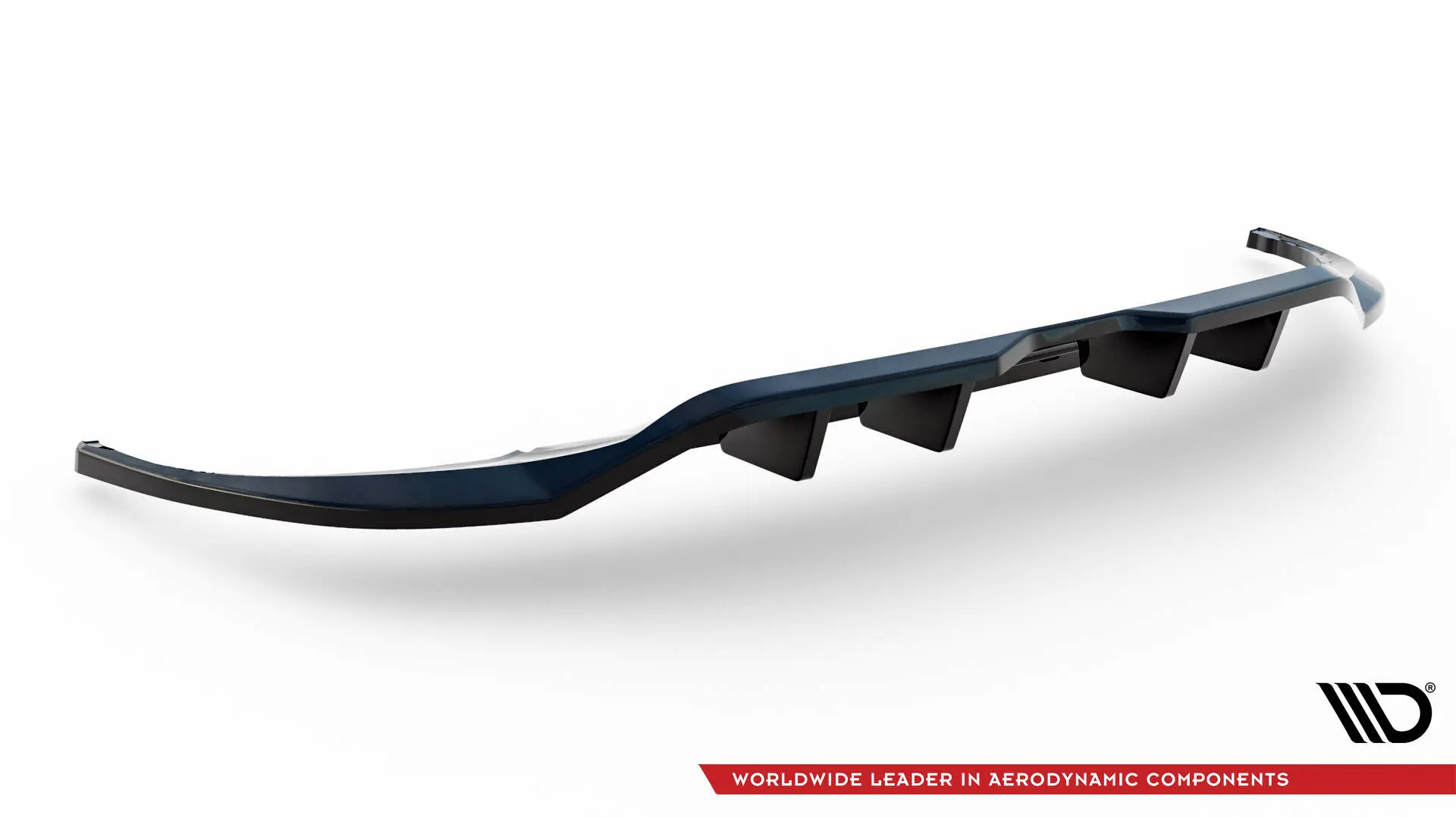 Baksplitter med diffuser VW Tiguan R-Line mk2 facelift 2020 - > | Glossy Black Edition – bilde 6