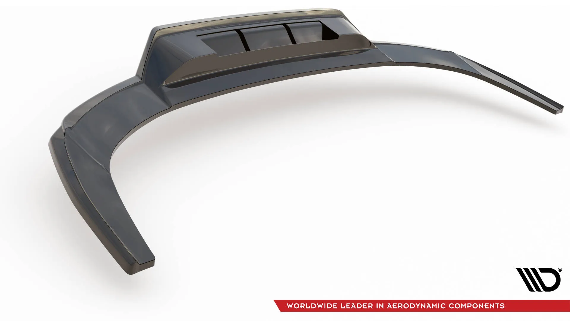 Baksplitter med vertikale ribber Audi A3 / A3 S-Line / S3 / RS3 Sedan (8Y) | Glossy Black Edition – bilde 6